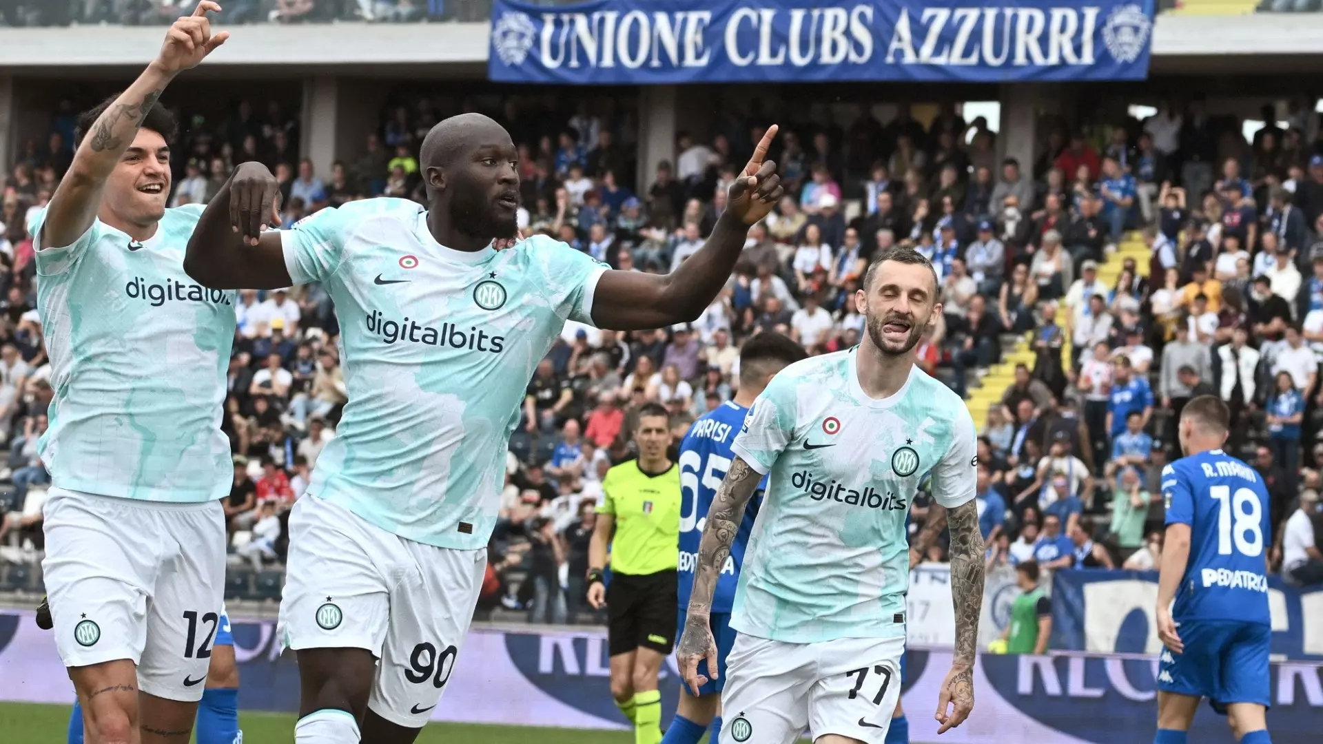 Inter, Lukaku si risveglia e schianta l’Empoli: Inzaghi respira