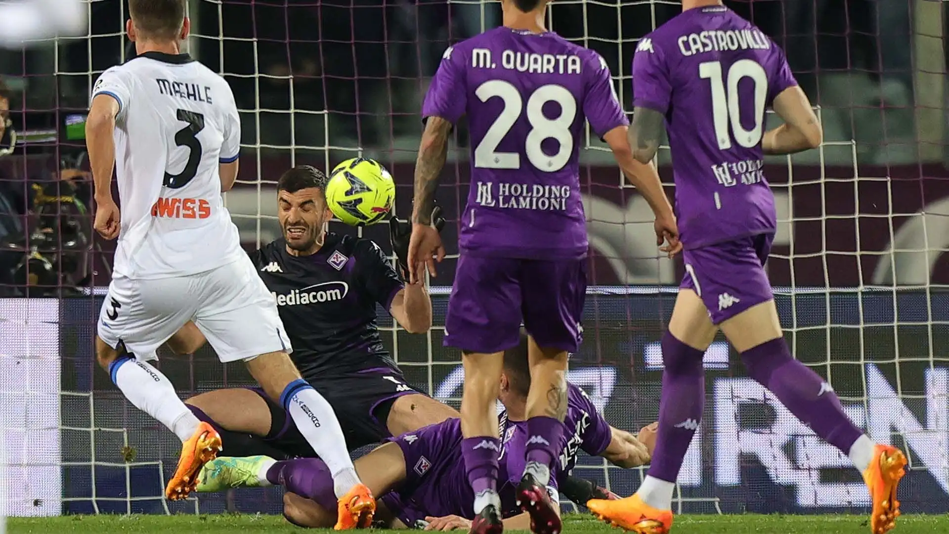 Non gli capita spesso di fare gol