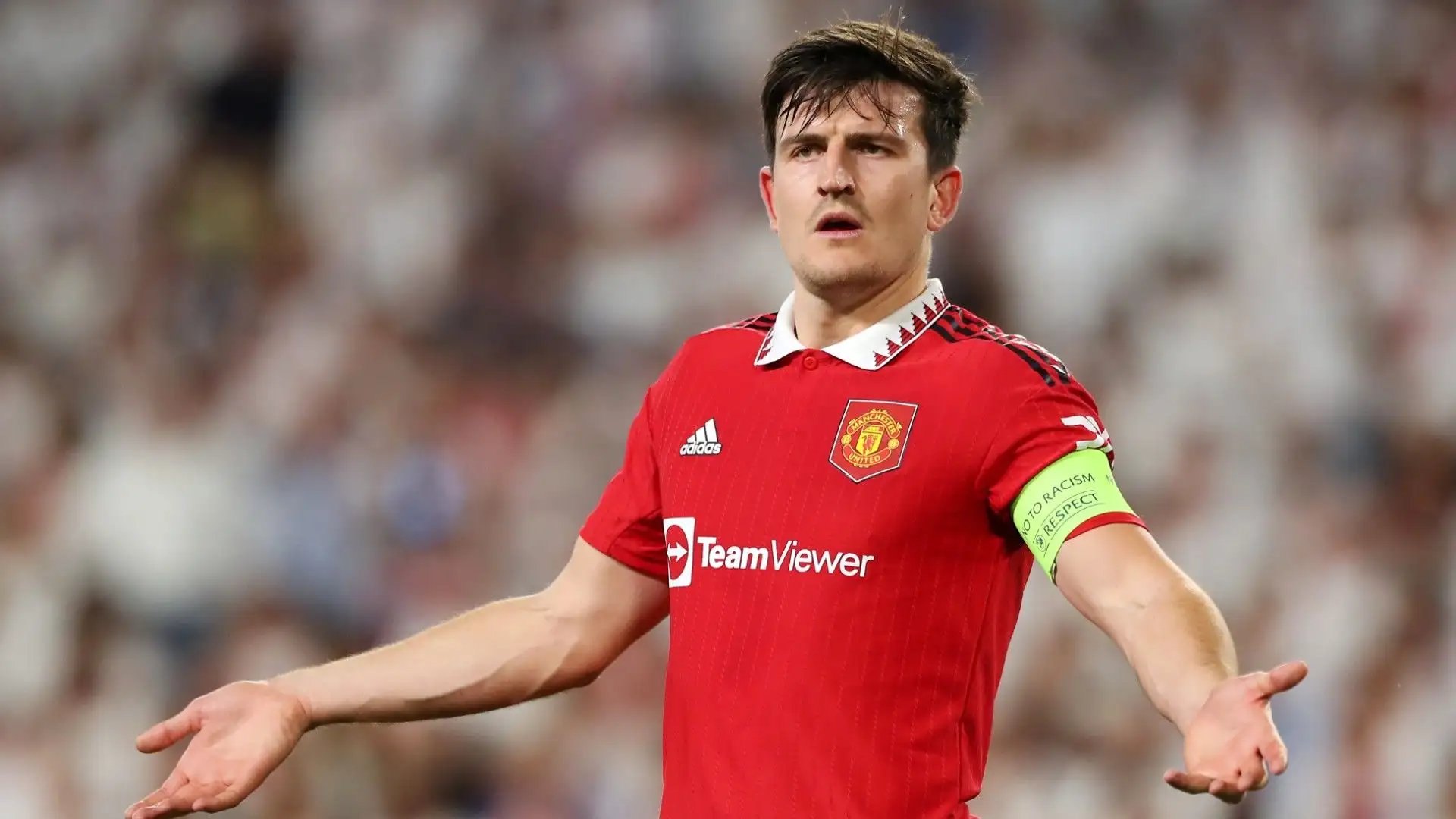 Un clamoroso errore di Harry Maguire ha permesso al Siviglia di realizzare il primo gol