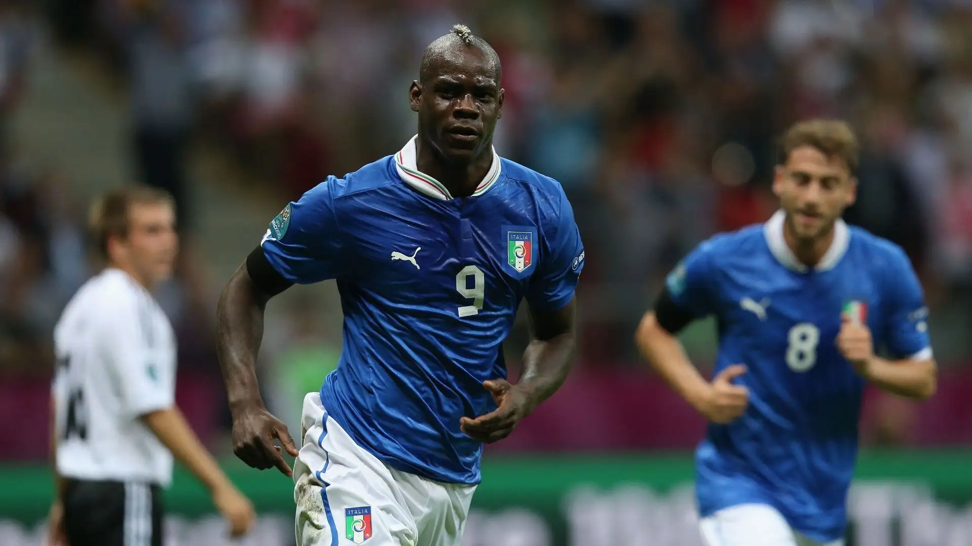 Balotelli ha esordito con la nazionale maggiore italiana nel 2010 e da allora ha giocato 36 partite e segnato 14 gol