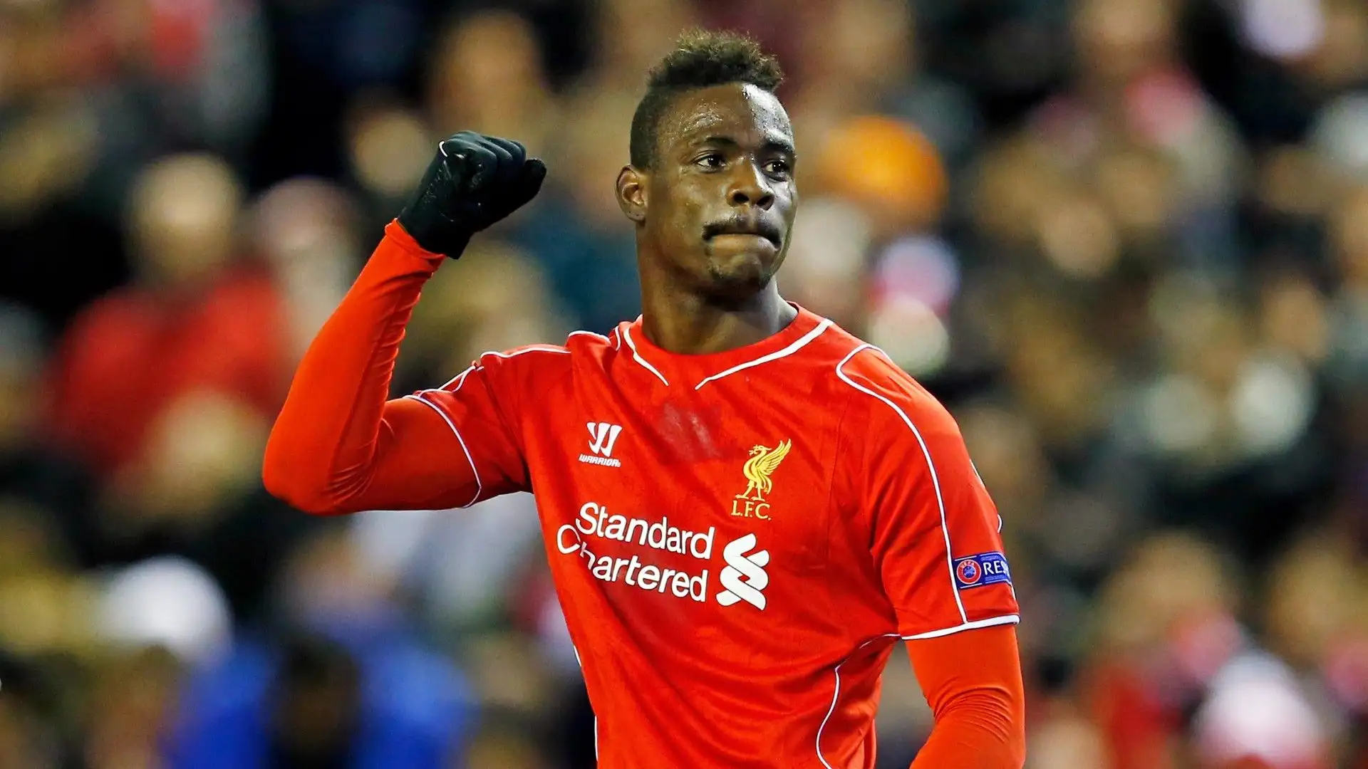 L'attaccante ha giocato 16 partite al Liverpool nel 2014-2015