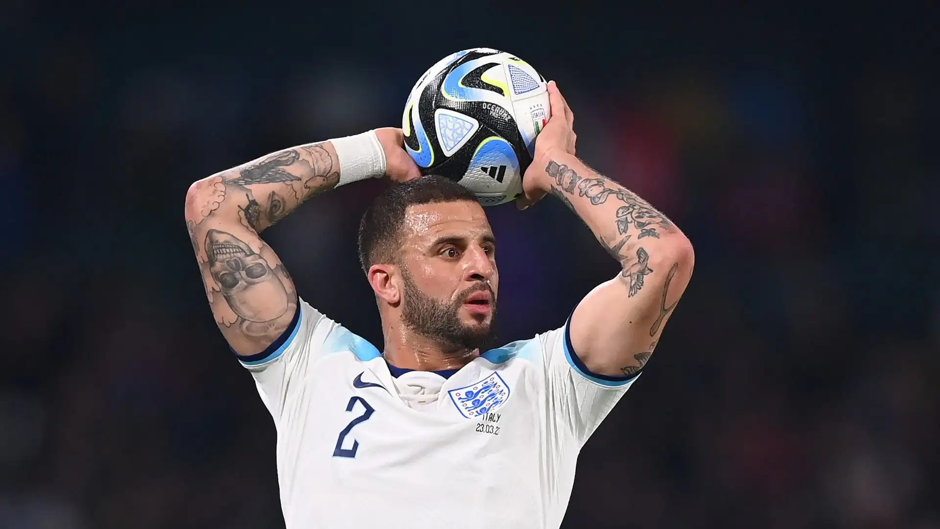 Kyle Walker con la nazionale maggiore inglese ha giocato 75 partite