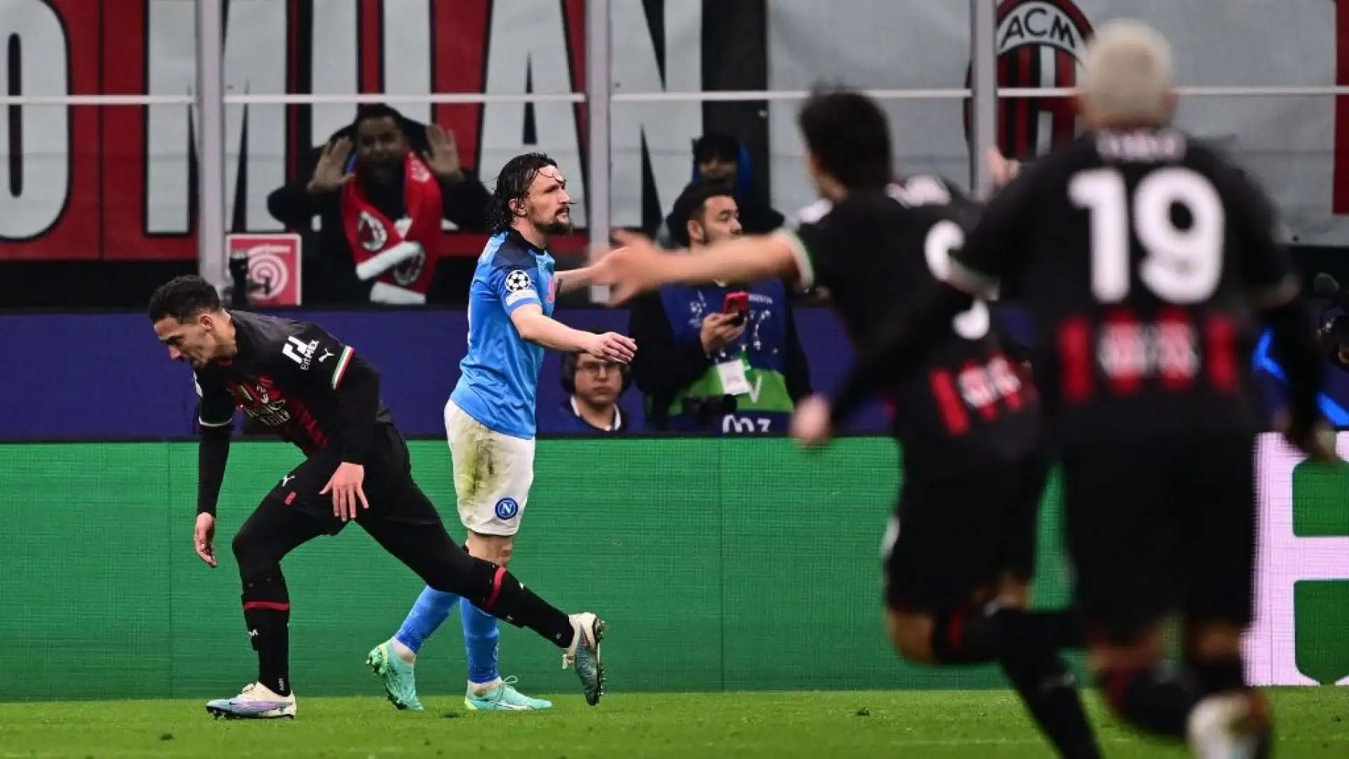 Il gol della vittoria è stato firmato al 40' da Bennacer.