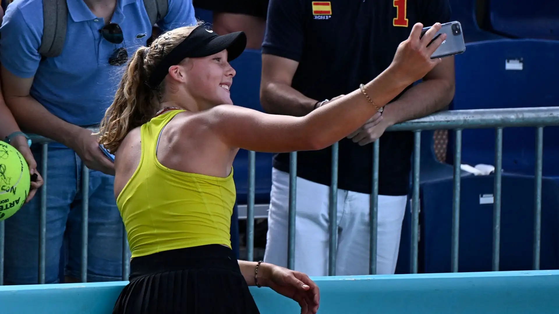 E' arrivata a 16 anni agli ottavi di un WTA 1000
