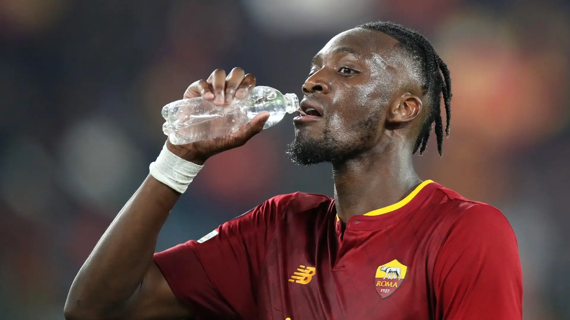 Tammy Abraham non è riuscito a segnare ma ha servito l'assist per Stephan El Shaarawy che ha segnato il gol del 3-1