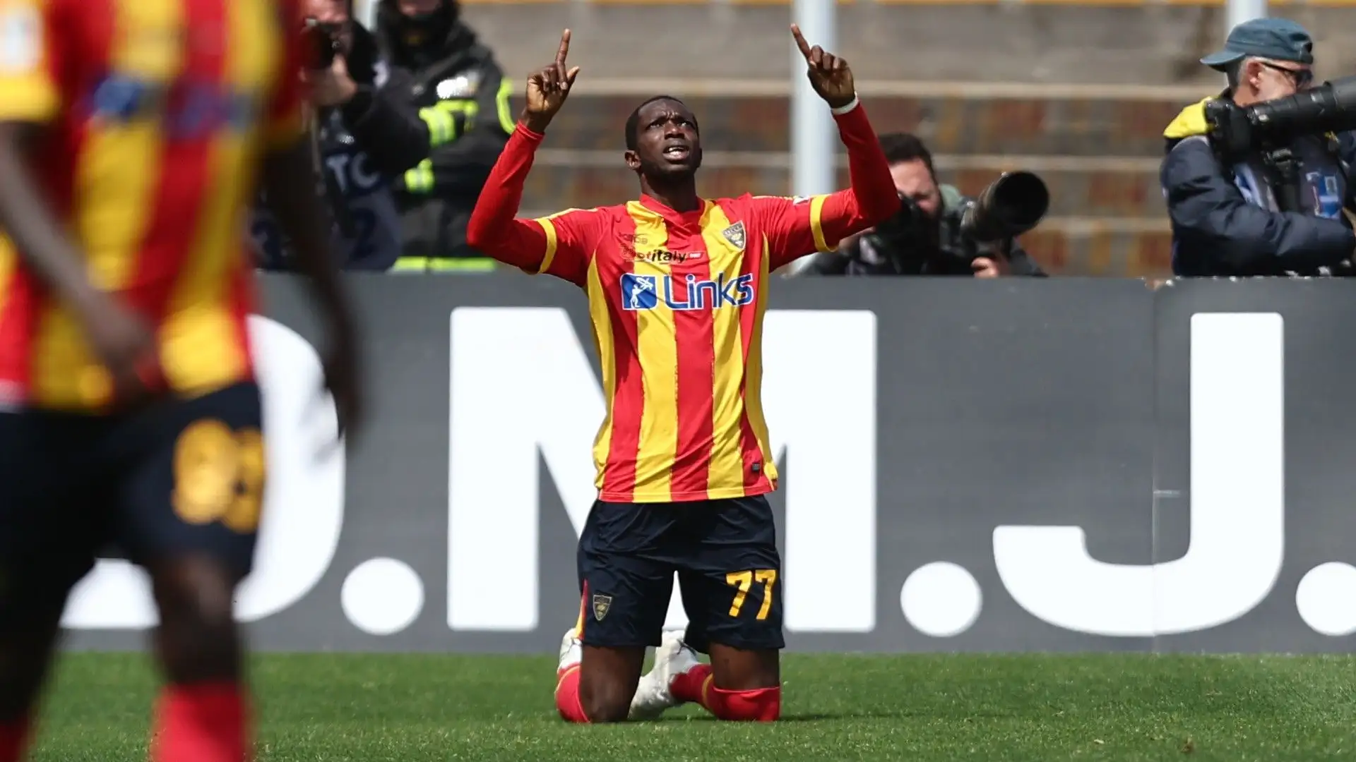 Per il Lecce ha segnato Assan Ceesay al minuto 31