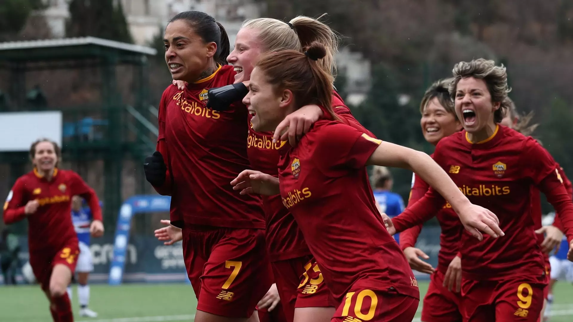 Serie A femminile, storico scudetto della Roma