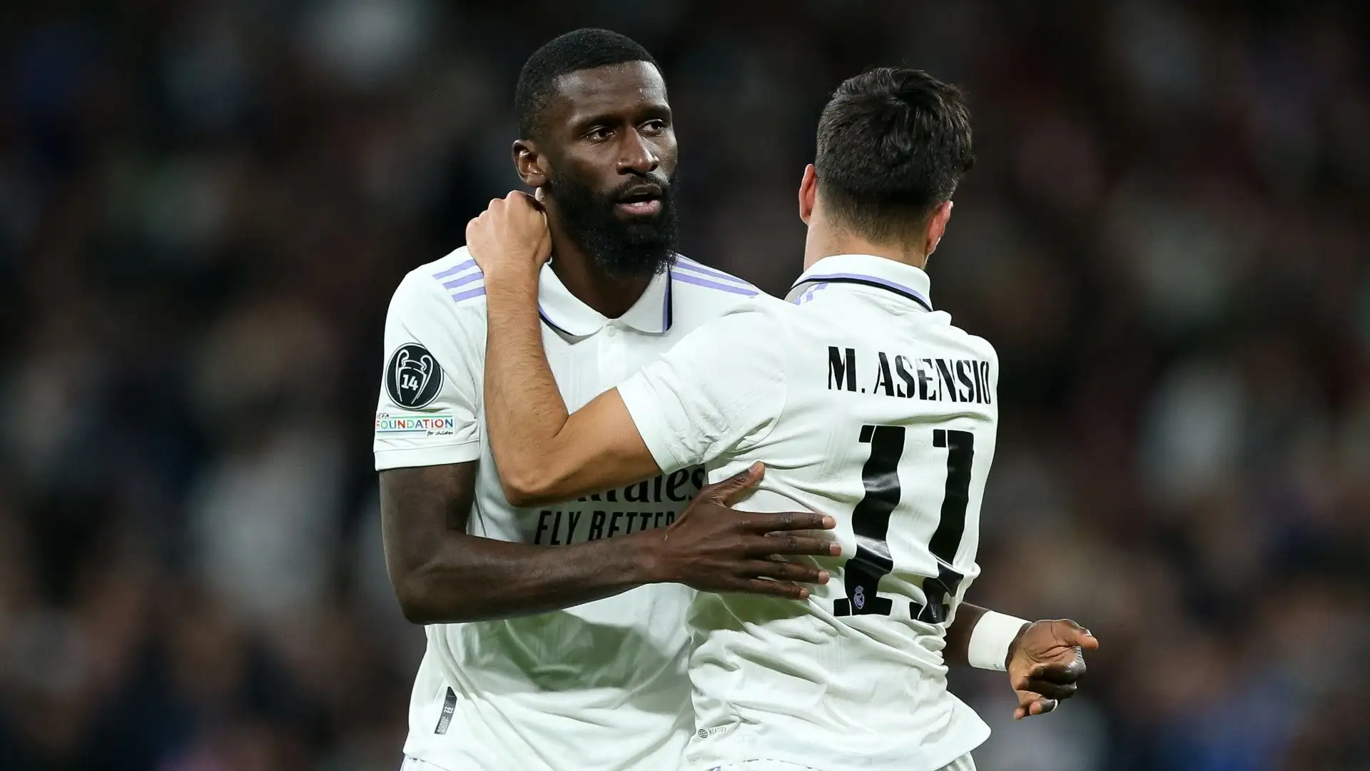 Rudiger è stato festeggiato dai compagni di squadra come se avesse segnato un gol