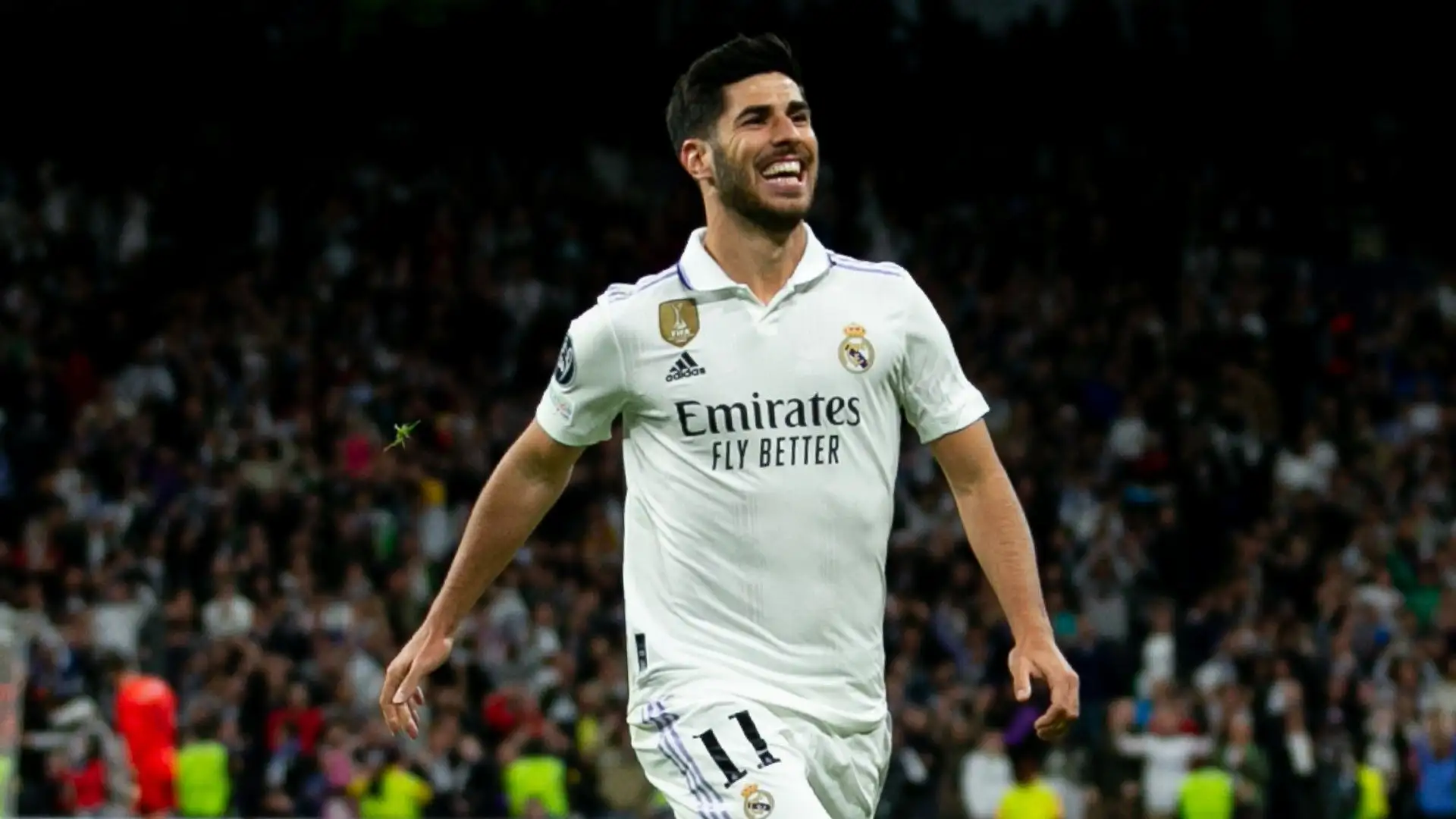 Marco Asensio ha segnato il gol del 2-0 pochi minuti dopo essere entrato in campo