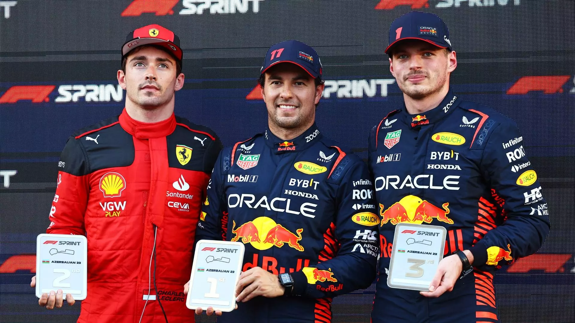 F1, Baku: Perez vince la Sprint Race. Leclerc secondo, davanti a Verstappen