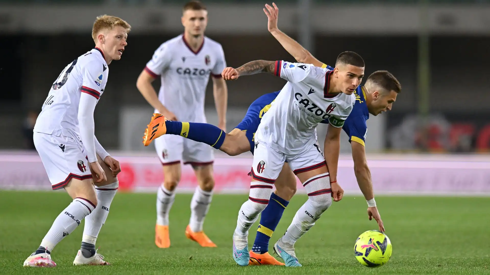 Soltanto nel finale il Bologna ha accorciato le distanze