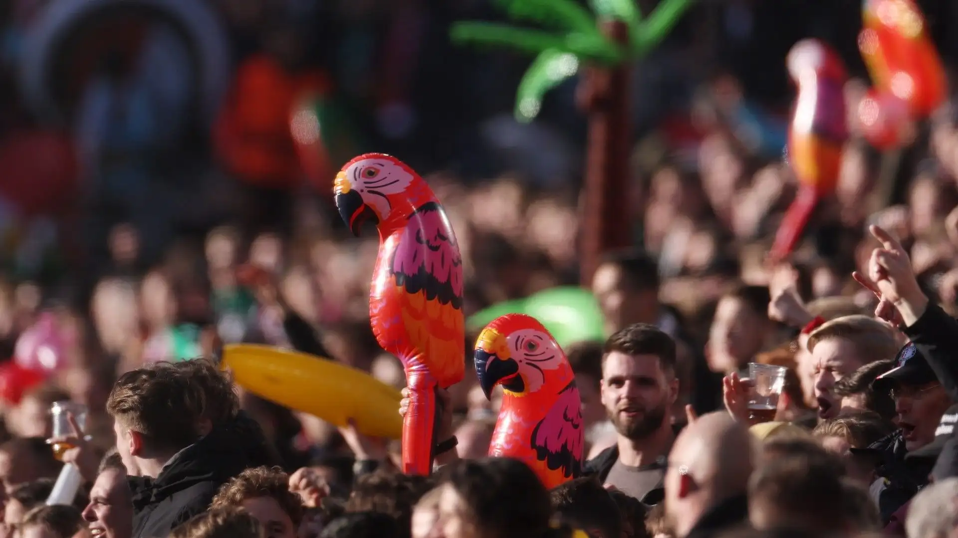 I tifosi del Feyenoord hanno allestito un divertentissimo spettacolo 