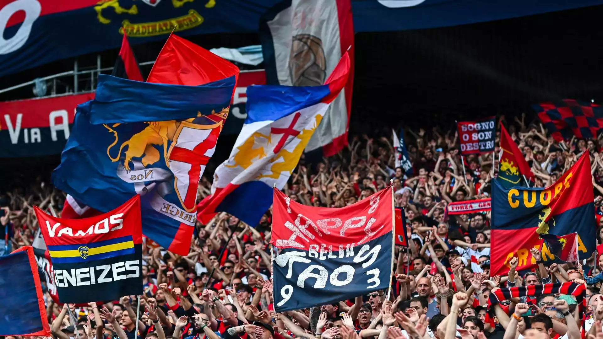 Una star del tennis fa il tifo per il Genoa