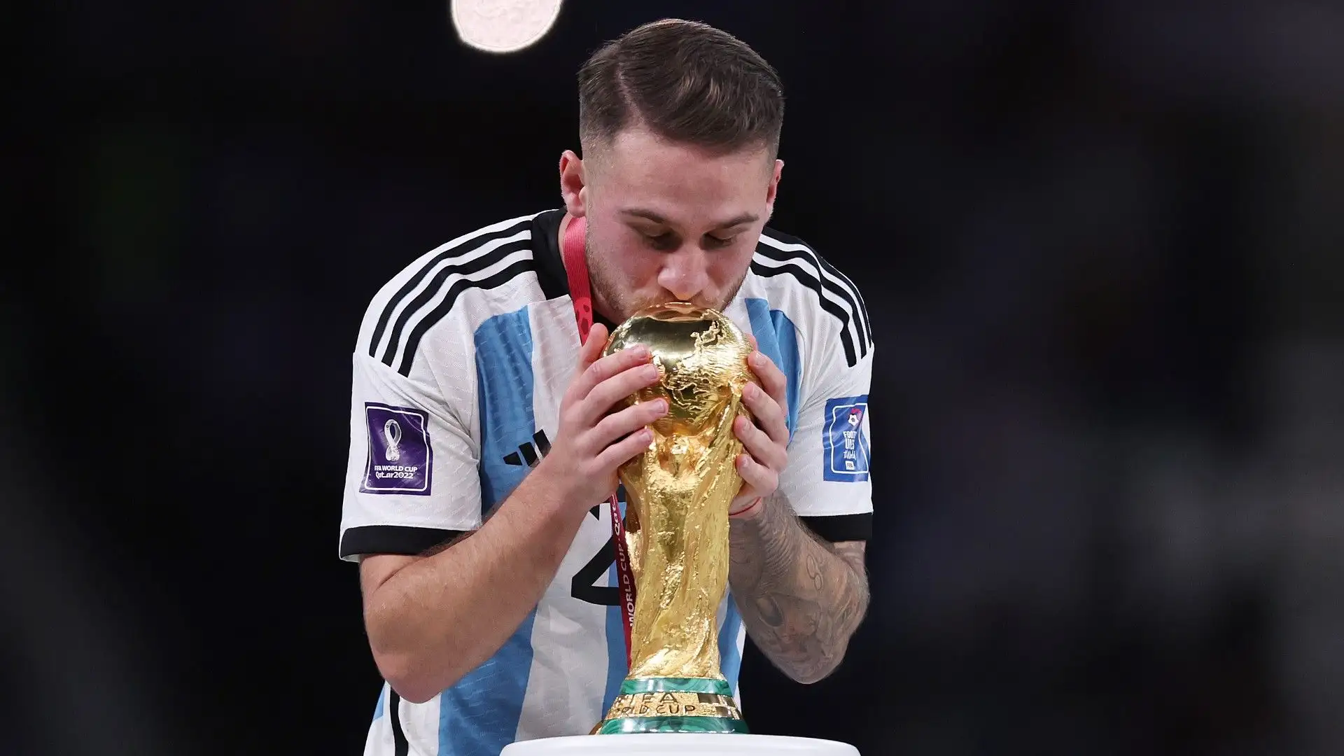 Alexis Mac Allister è diventato campione del mondo con l'Argentina a dicembre