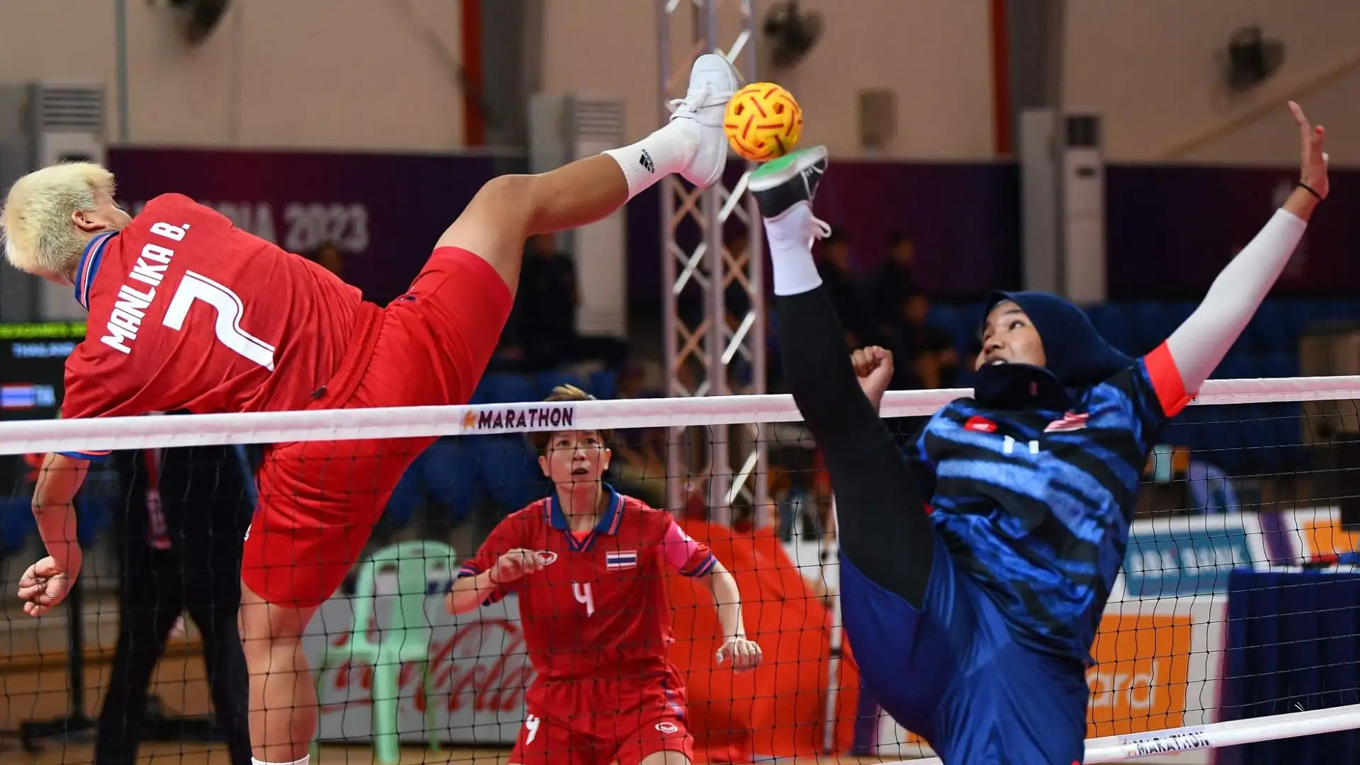 Il Sepaktakraw è simile al footvolley