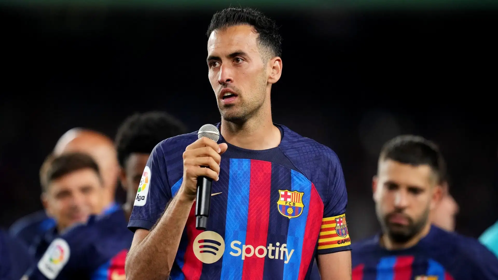 Sergio Busquets nelle scorse settimane ha annunciato che a fine stagione lascerà il Barcellona