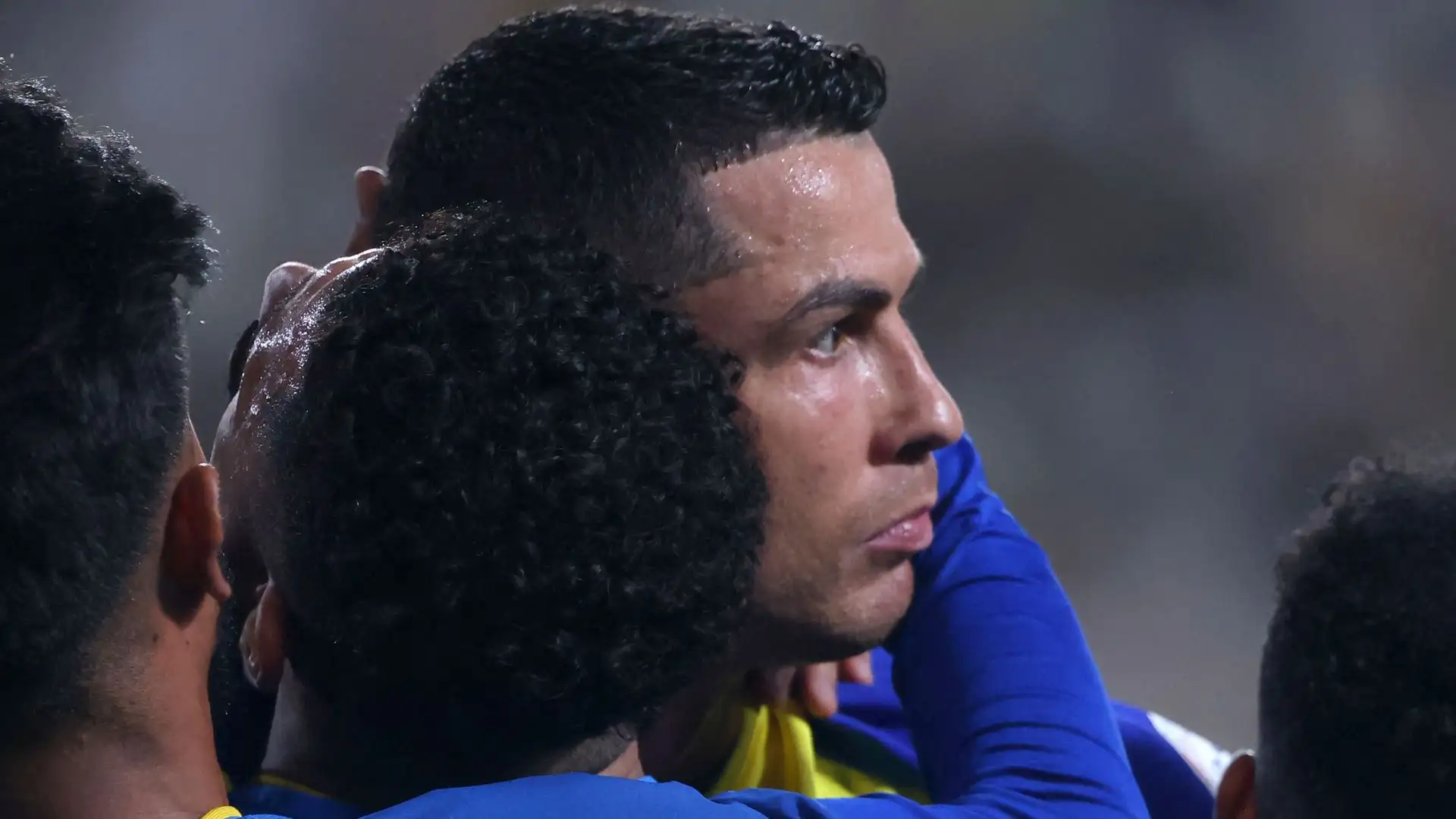 Dopo la rete CR7 si è sfogato: la sua faccia per qualche secondo è stata ben poco allegra