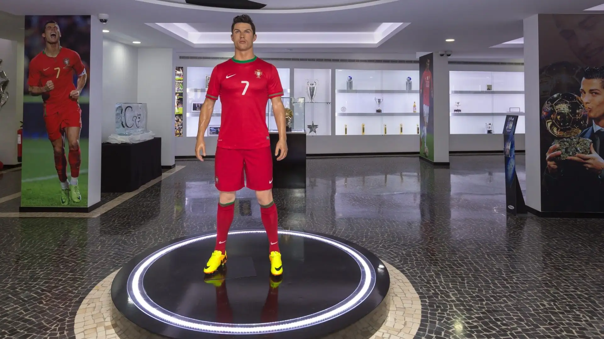 Una spettacolare riproduzione di CR7