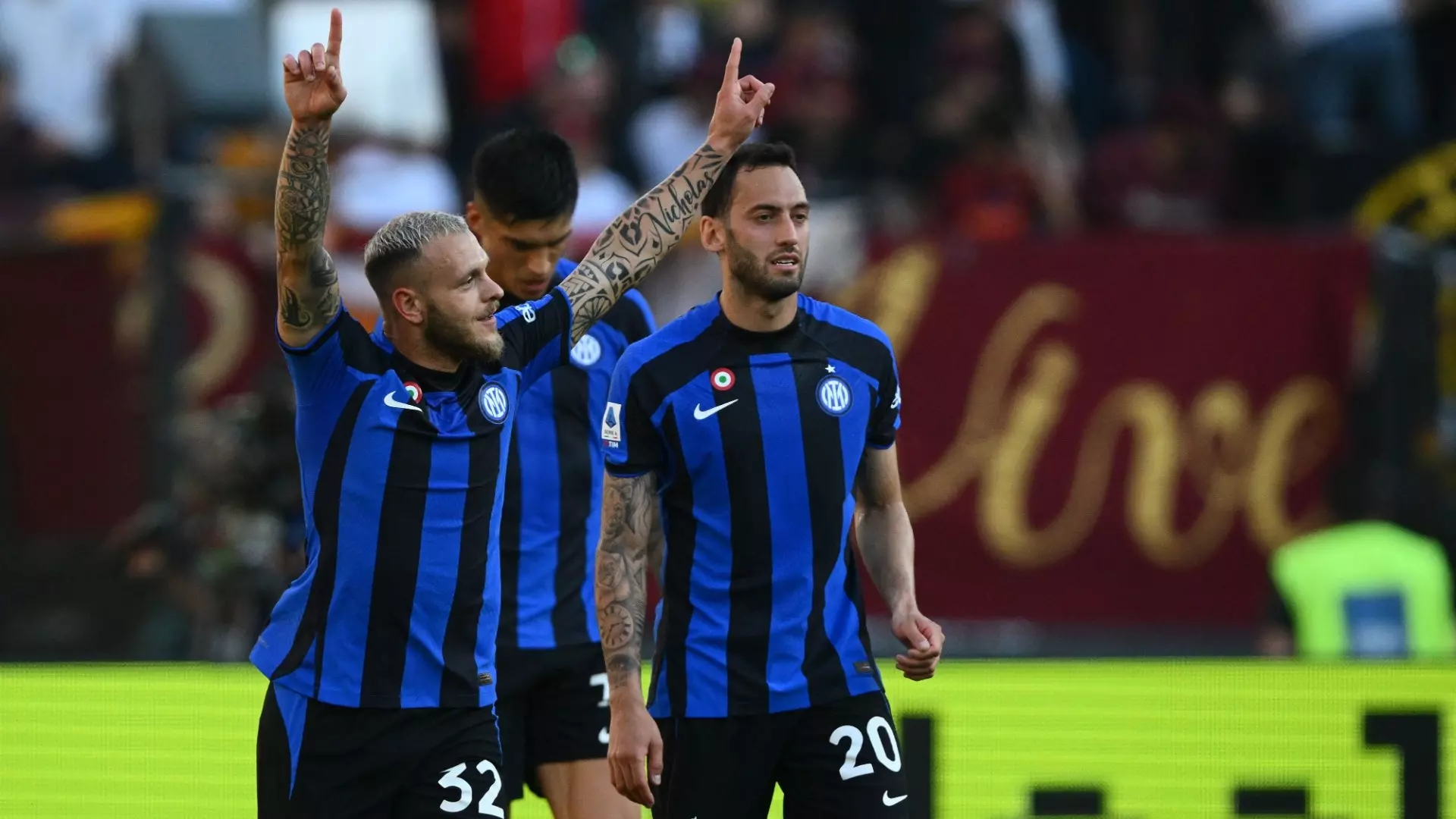 Inter di nuovo quarta: 2-0 a Roma e giallorossi ko