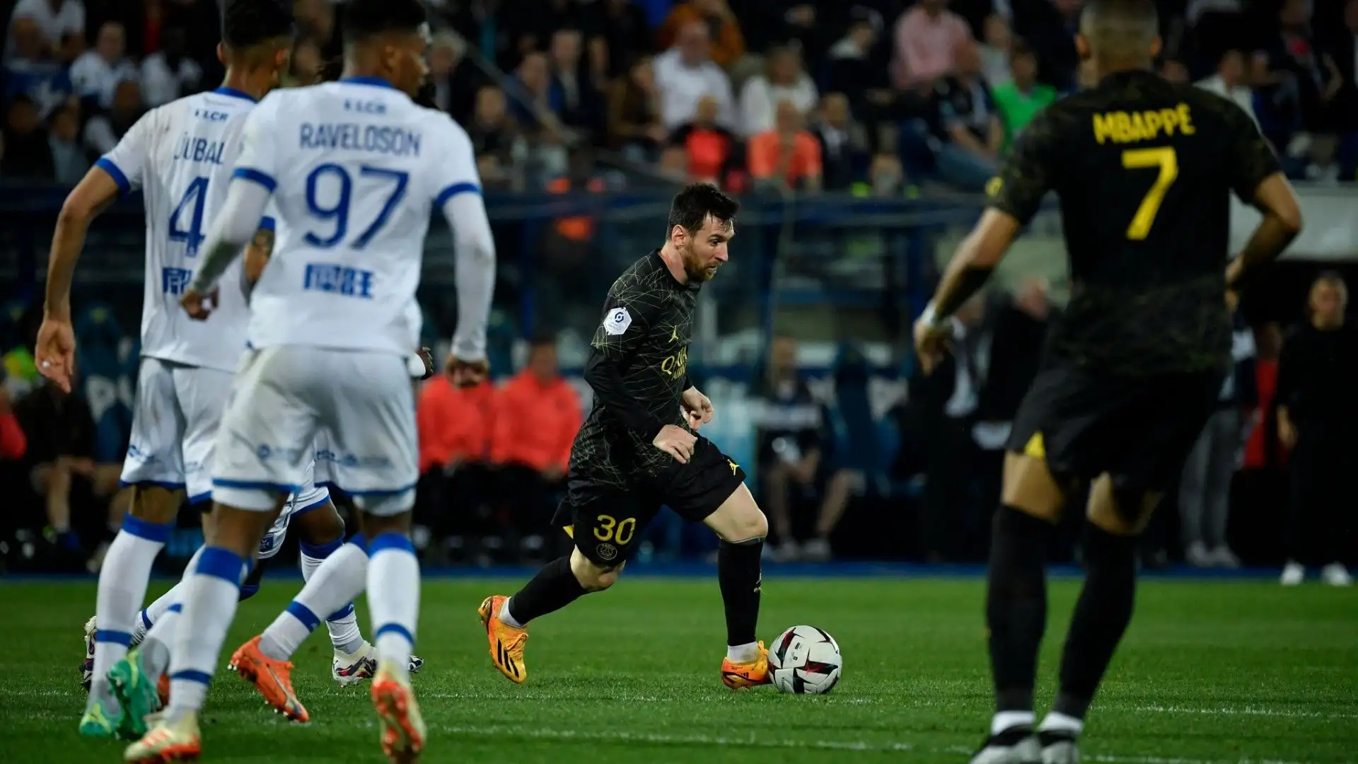 E' stata una delle ultime partite di Lionel Messi con il club francese