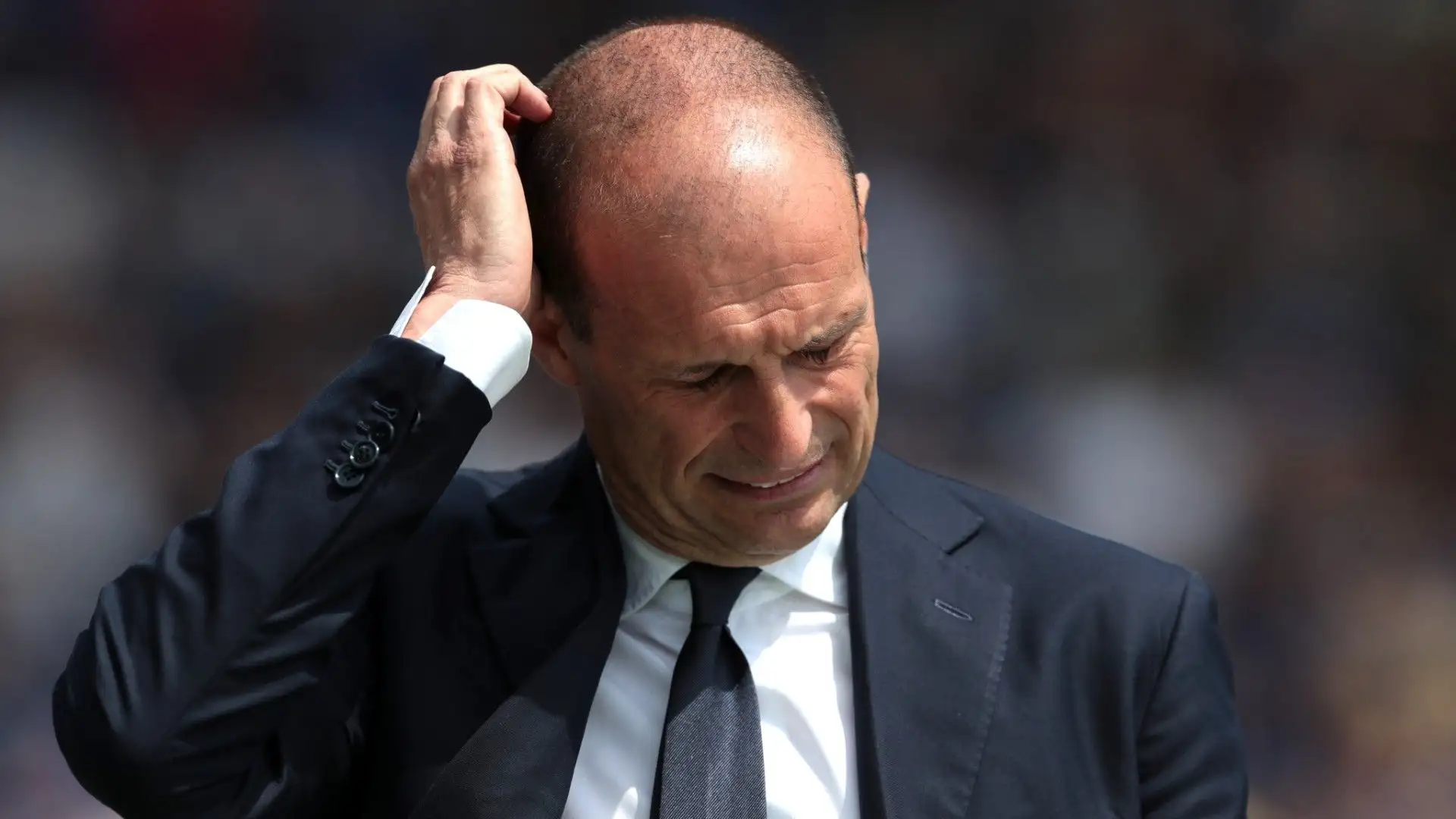 "Bisogna ignorare certe persone" ha detto Massimiliano Allegri in conferenza stampa