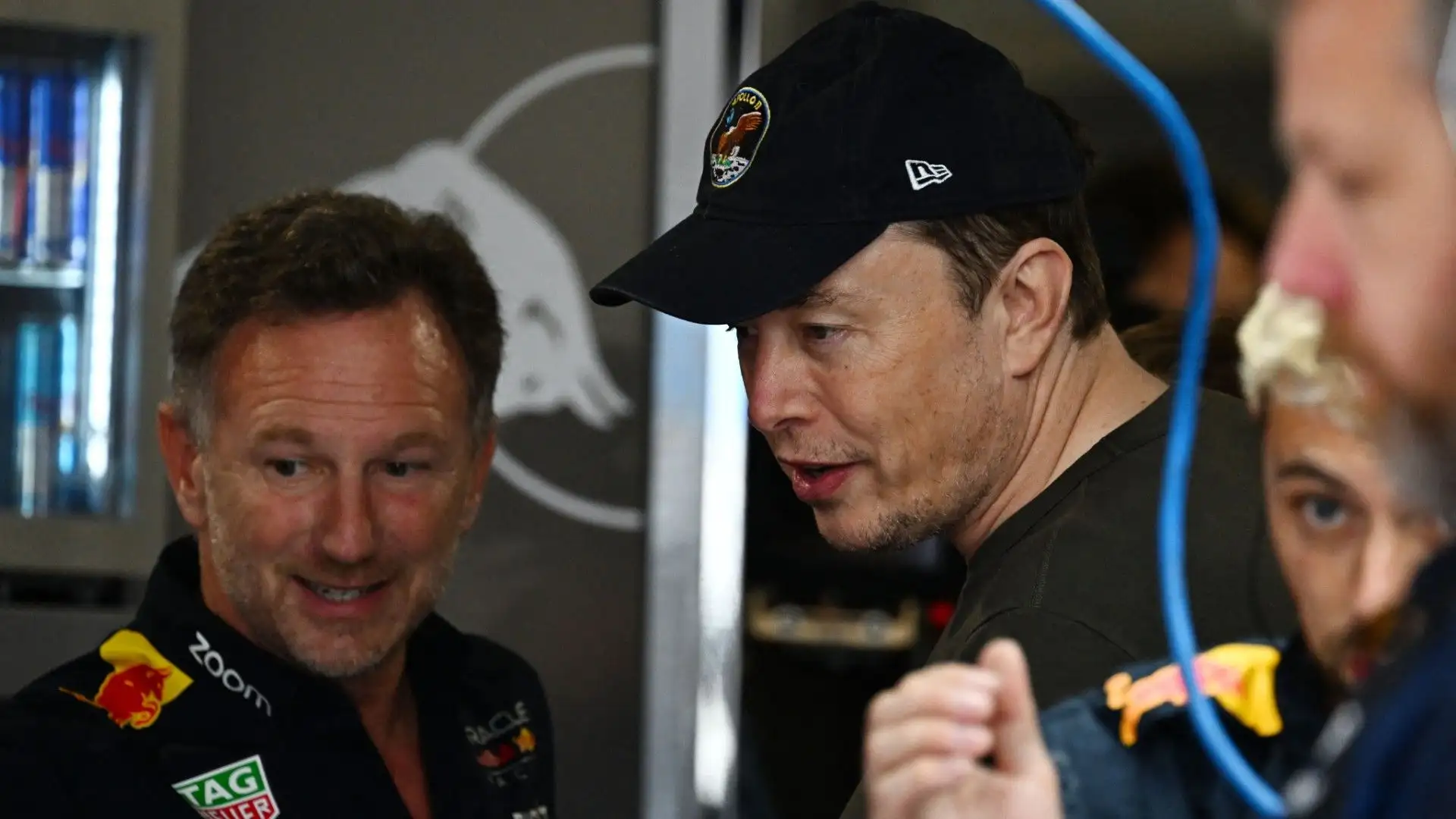 Elon Musk ha parlato a lungo con Horner