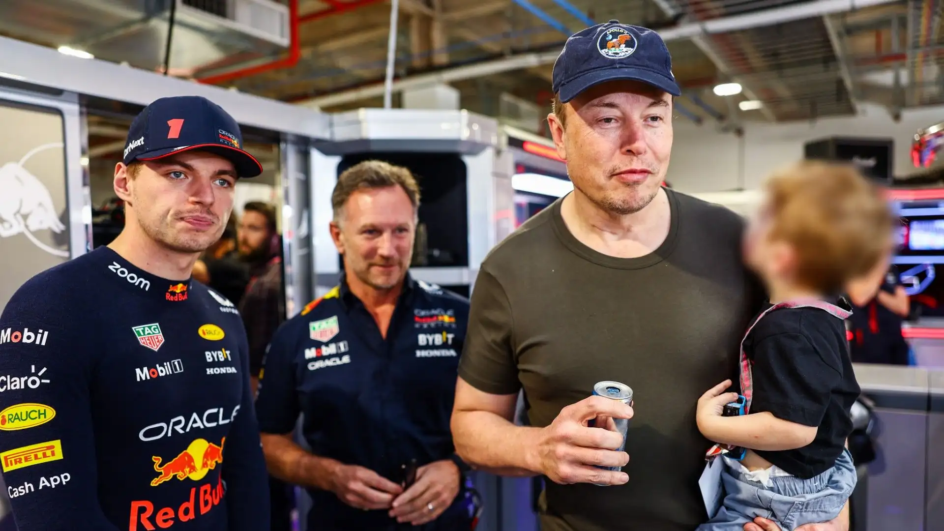 Presente anche Max Verstappen 