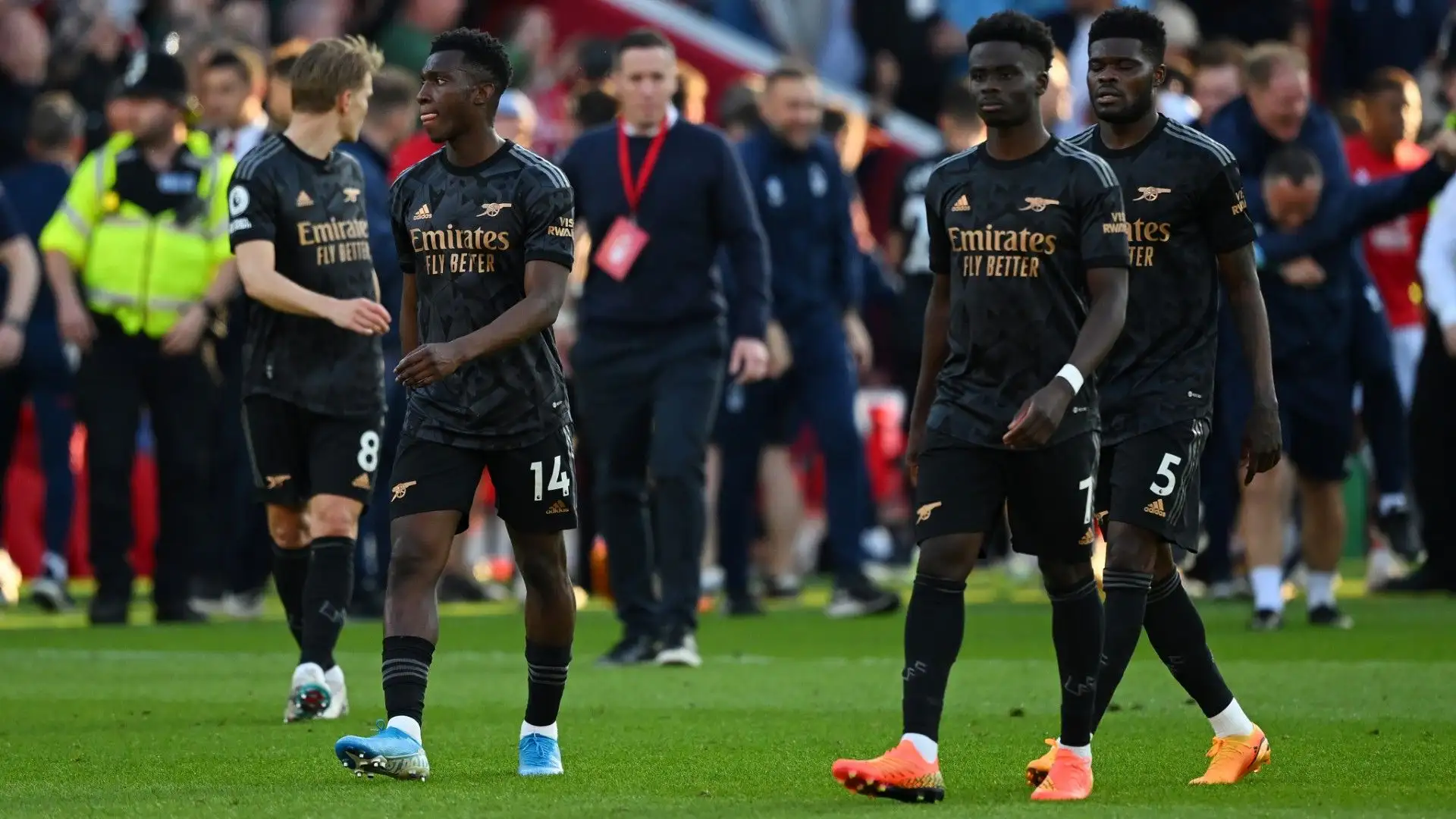 Ora però c'è solo tristezza nell'Arsenal