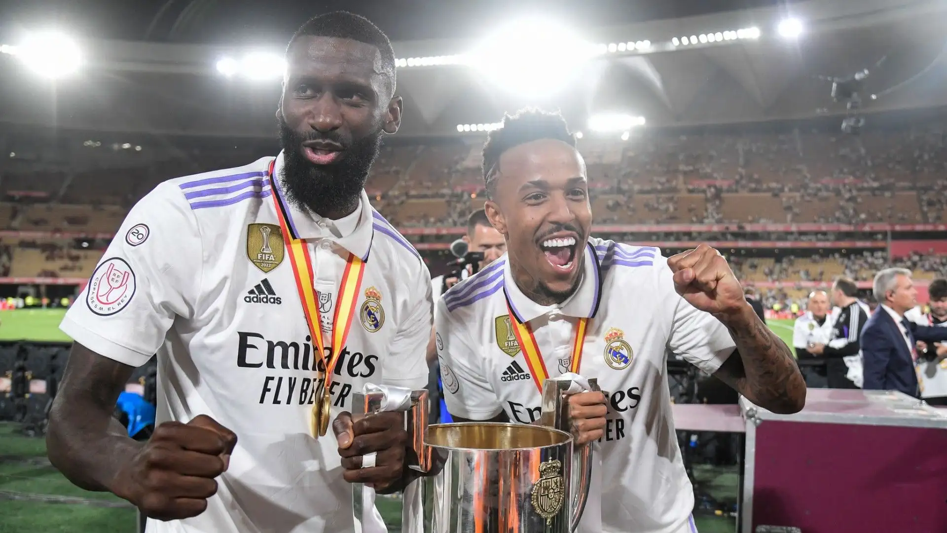 La coppia difensiva Rudiger-Militao è molto difficile da superare