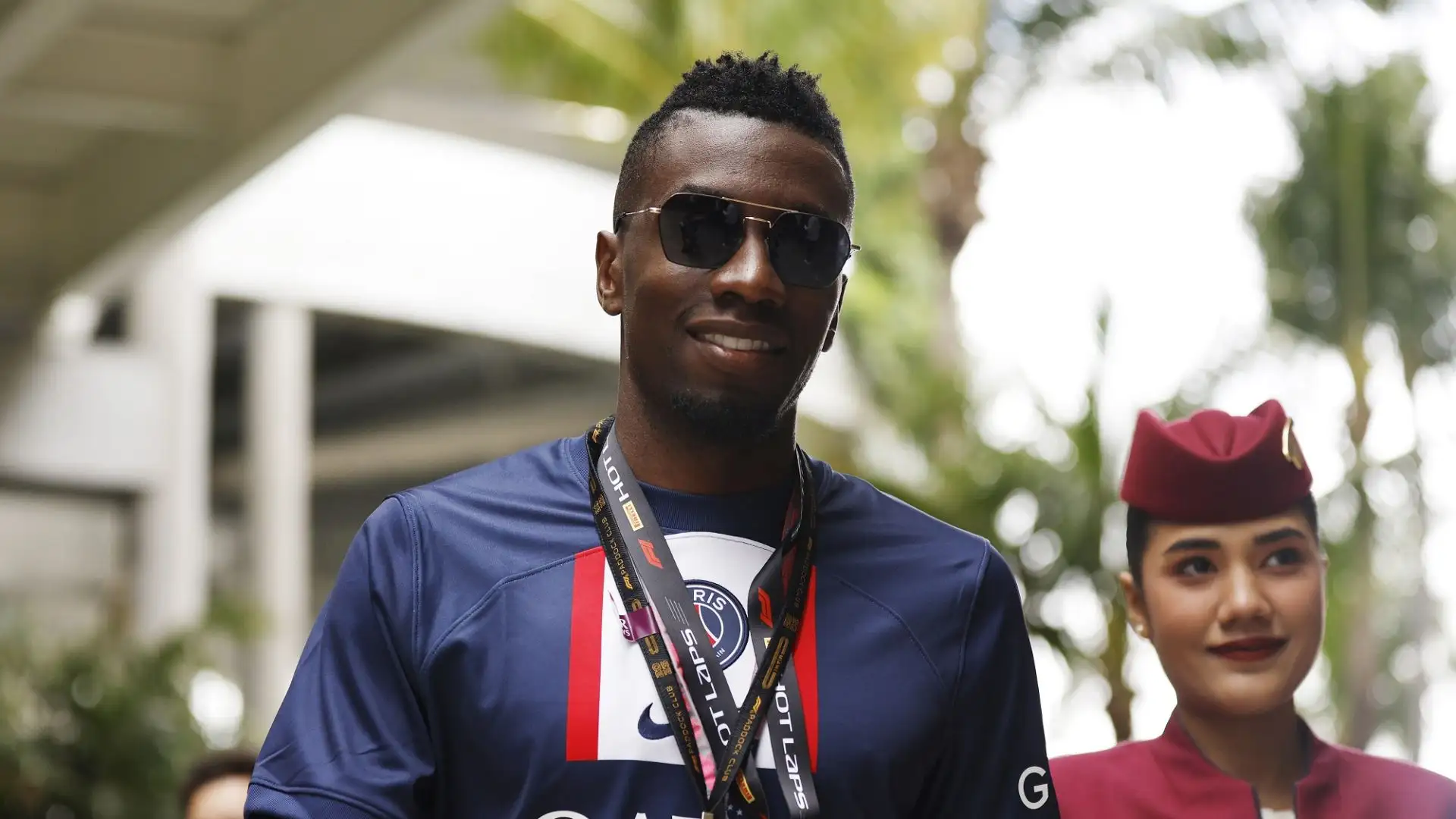 L'ex calciatore Blaide Matuidi