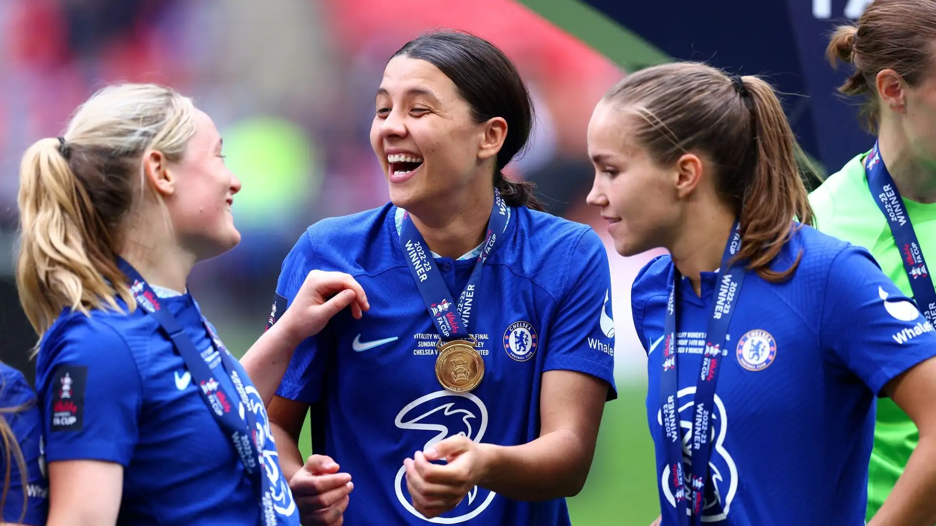 Sam Kerr ha segnato cinque reti nelle ultime tre finali di FA Cup