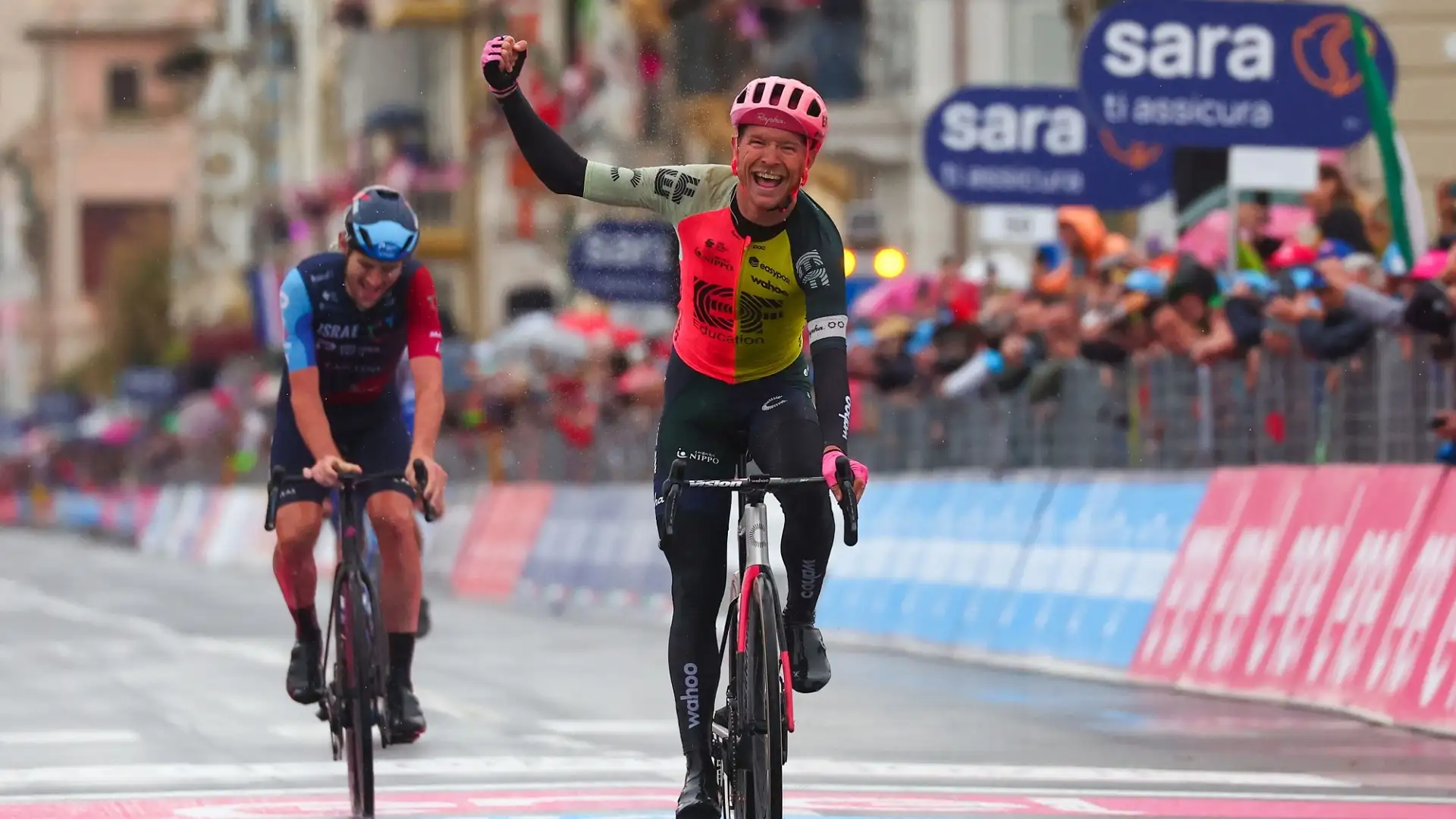 Il danese Magnus Cort Nielsen ha vinto una tappa epica