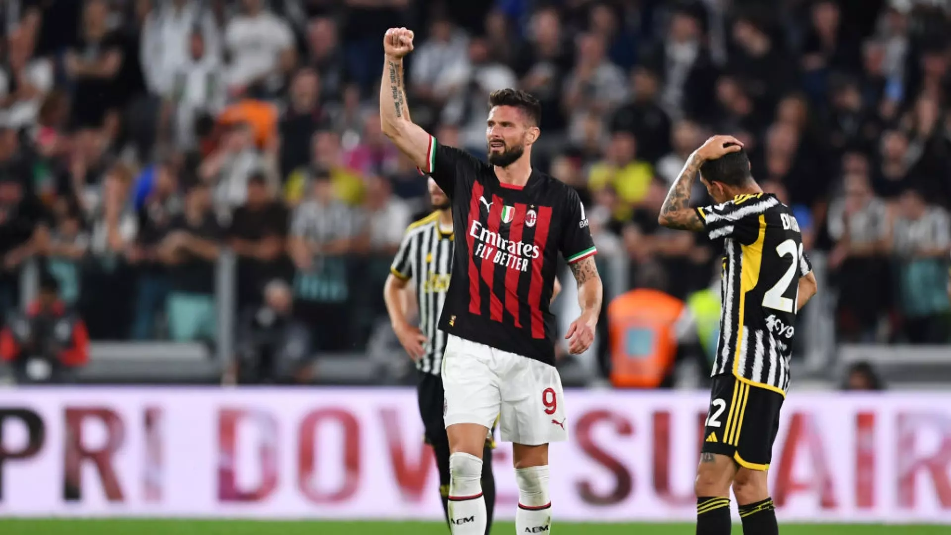 Milan in Champions League, Juventus ko