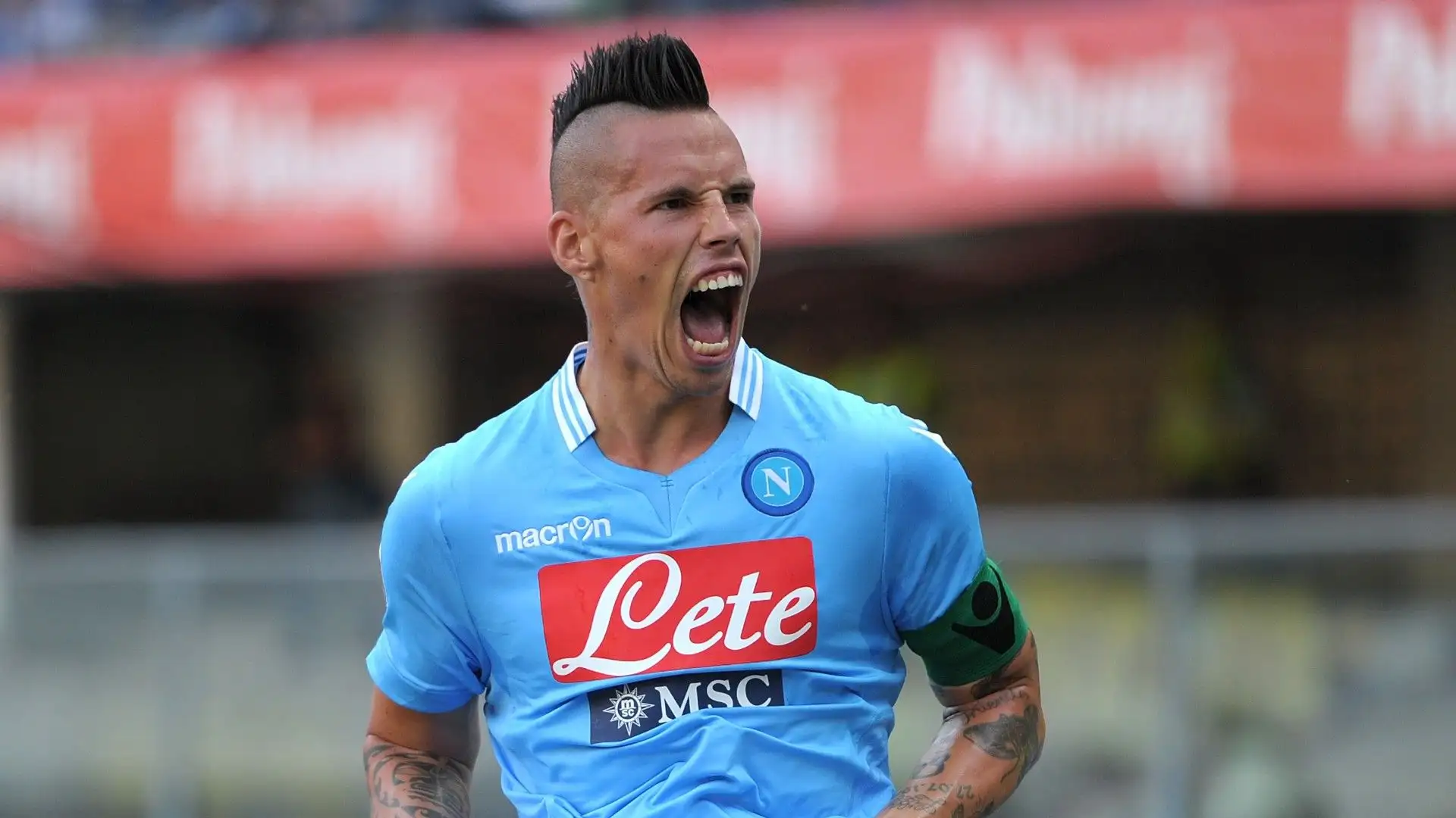 Marek Hamsik - uno dei giocatori più influenti della squadra degli ultimi anni. Ha contribuito alla vittoria della Coppa Italia nel 2012 e della Supercoppa italiana nel 2014