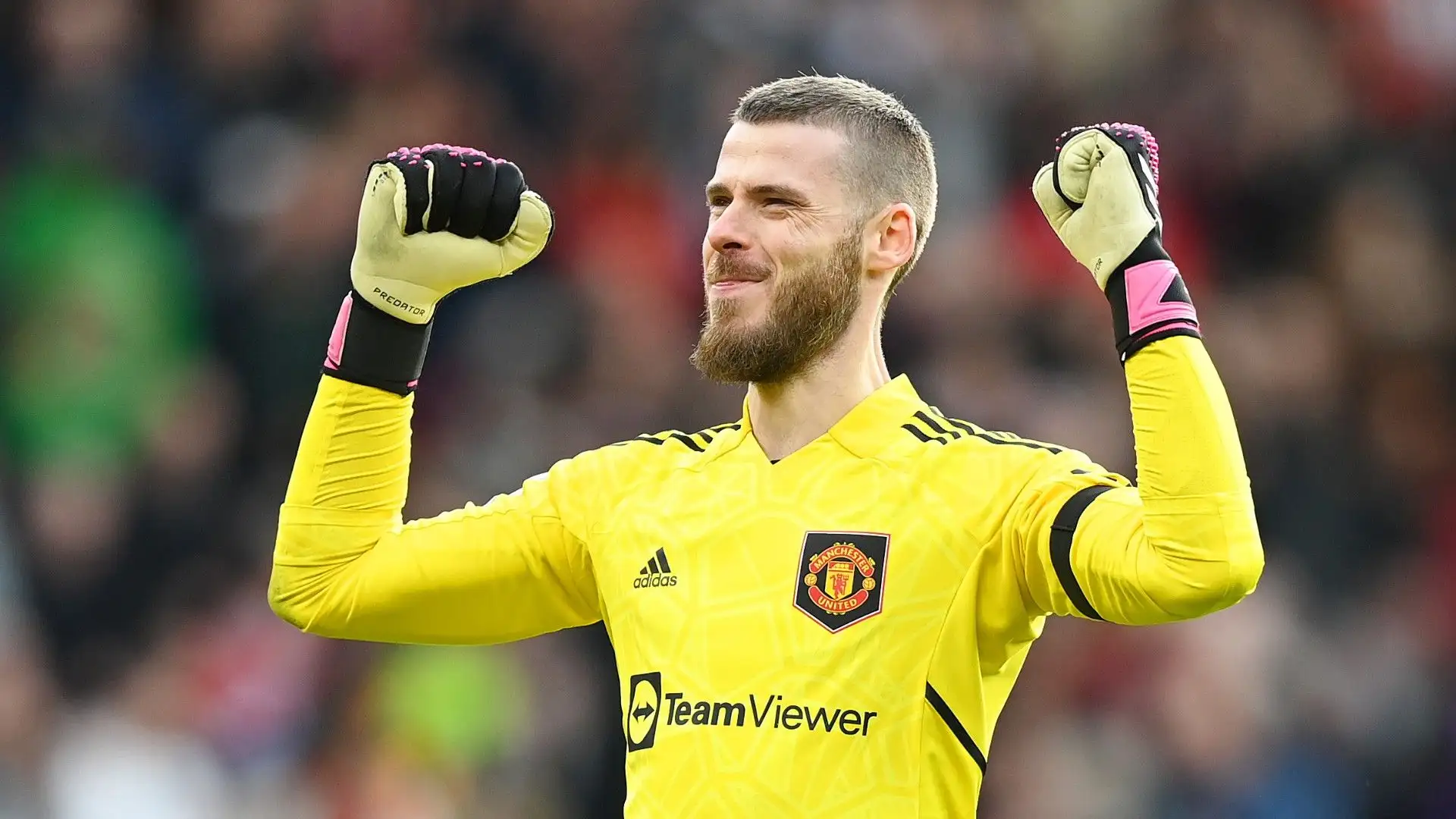 David De Gea - il portiere spagnolo gioca per il Manchester United da oltre 10 anni. Ci ha abituato a parate spettacolari 
