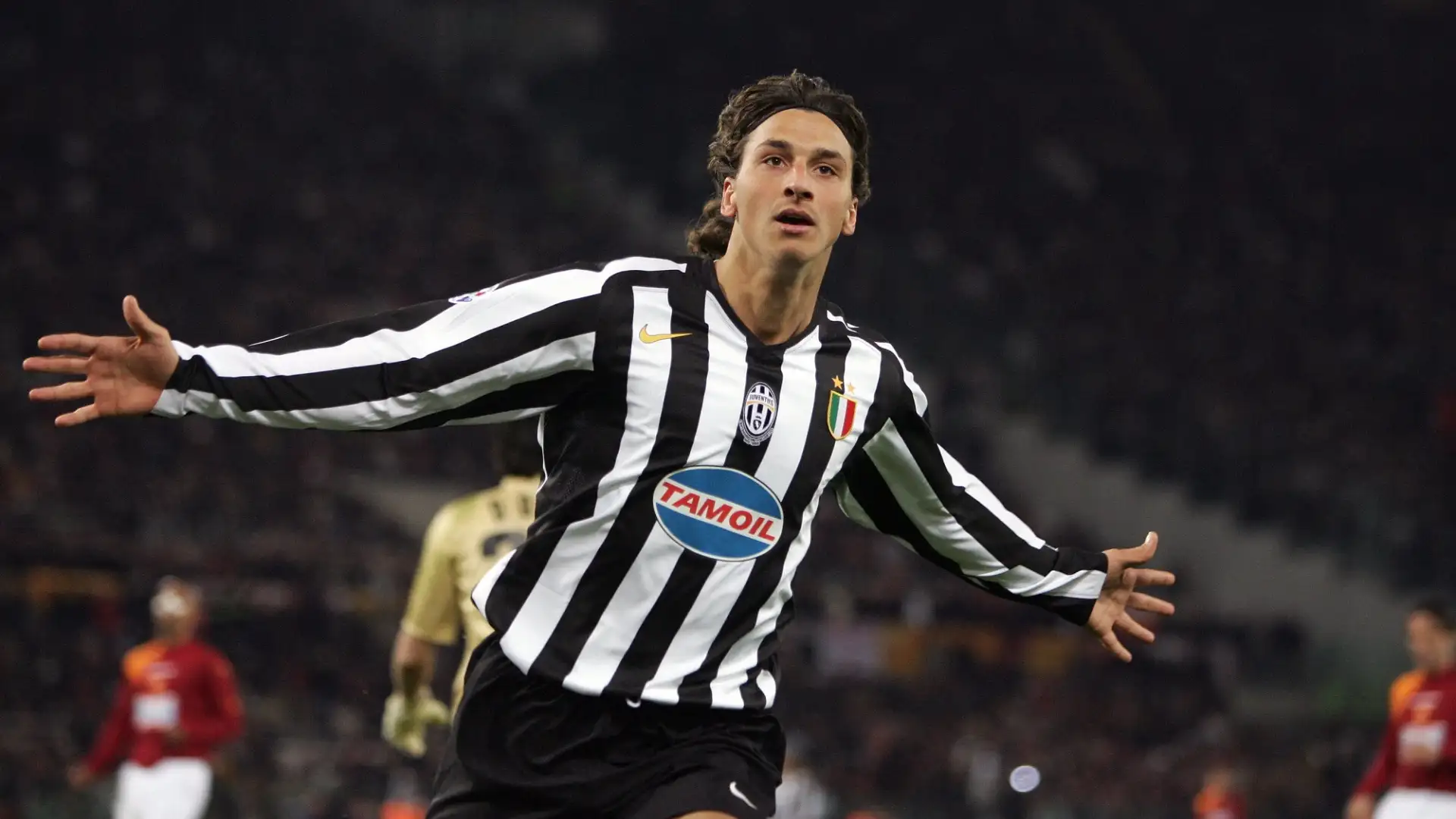 Zlatan Ibrahimovic nel 2005 con la maglia della Juventus