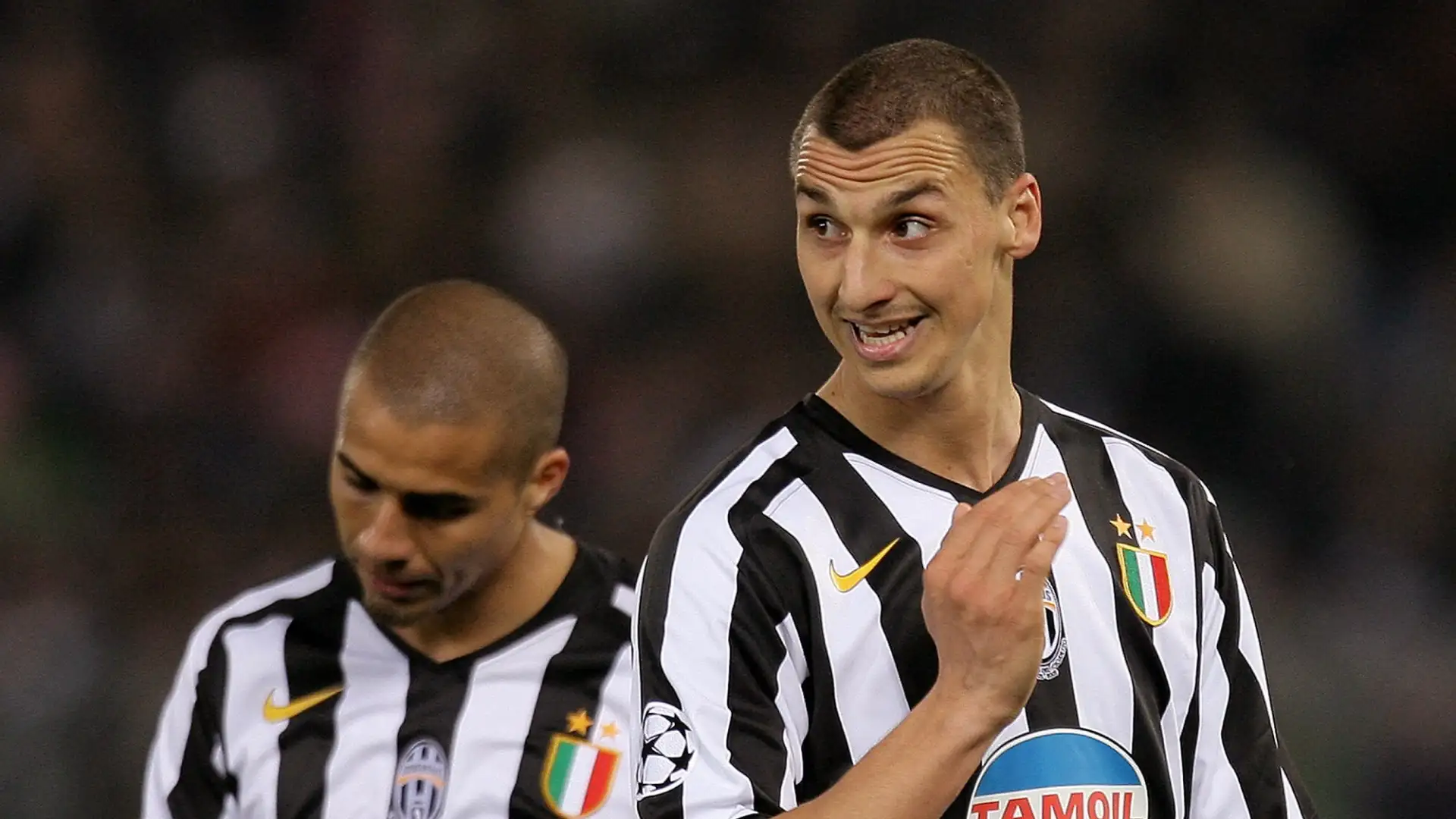 Zlatan Ibrahimovic nel 2006 con la maglia della Juventus