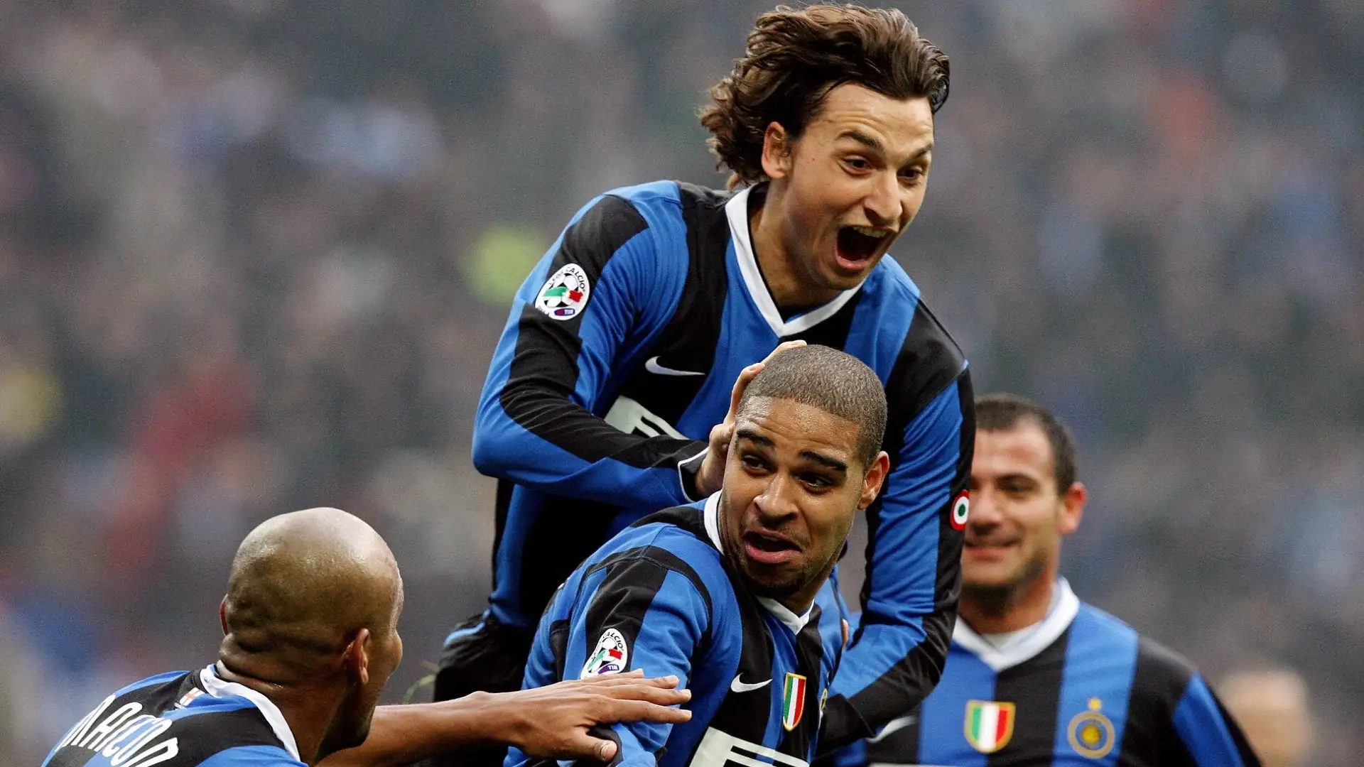 Zlatan Ibrahimovic nel 2007 con la maglia dell'Inter