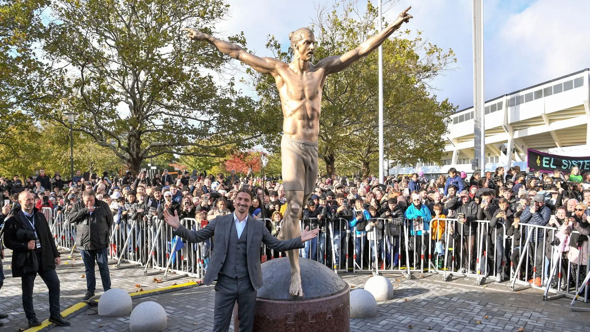 Zlatan Ibrahimovic nel 2019 a Malmoe