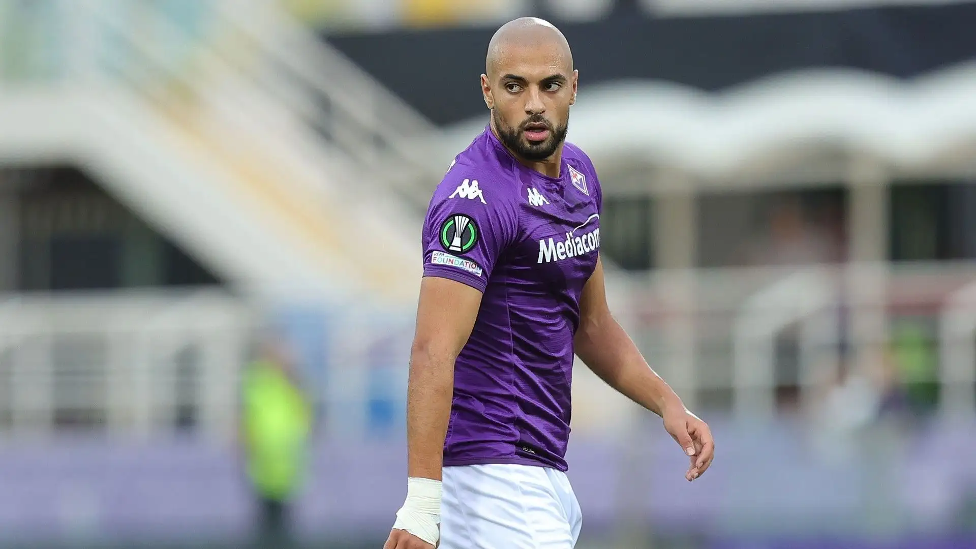 Sofyan Amrabat gioca nella Fiorentina da agosto 2020