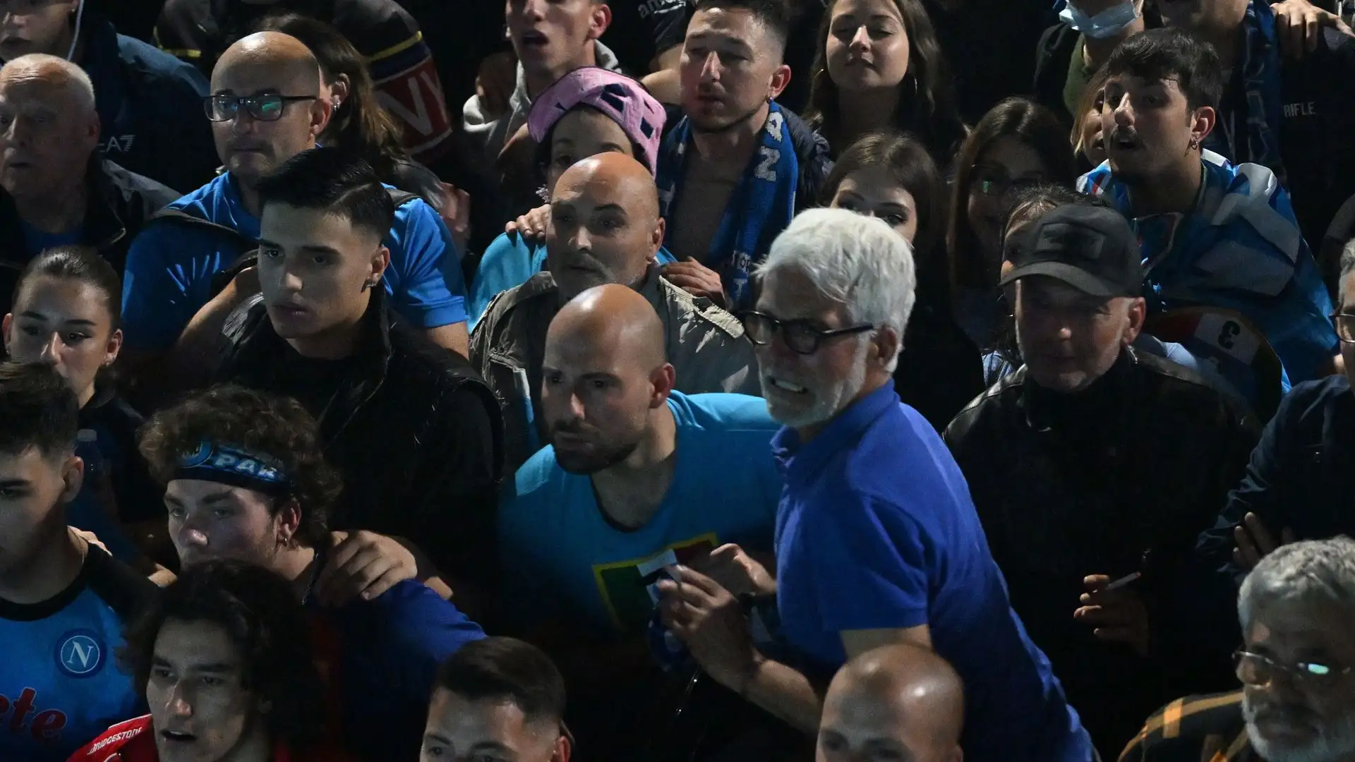 I tifosi non vedevano l'ora di festeggiare