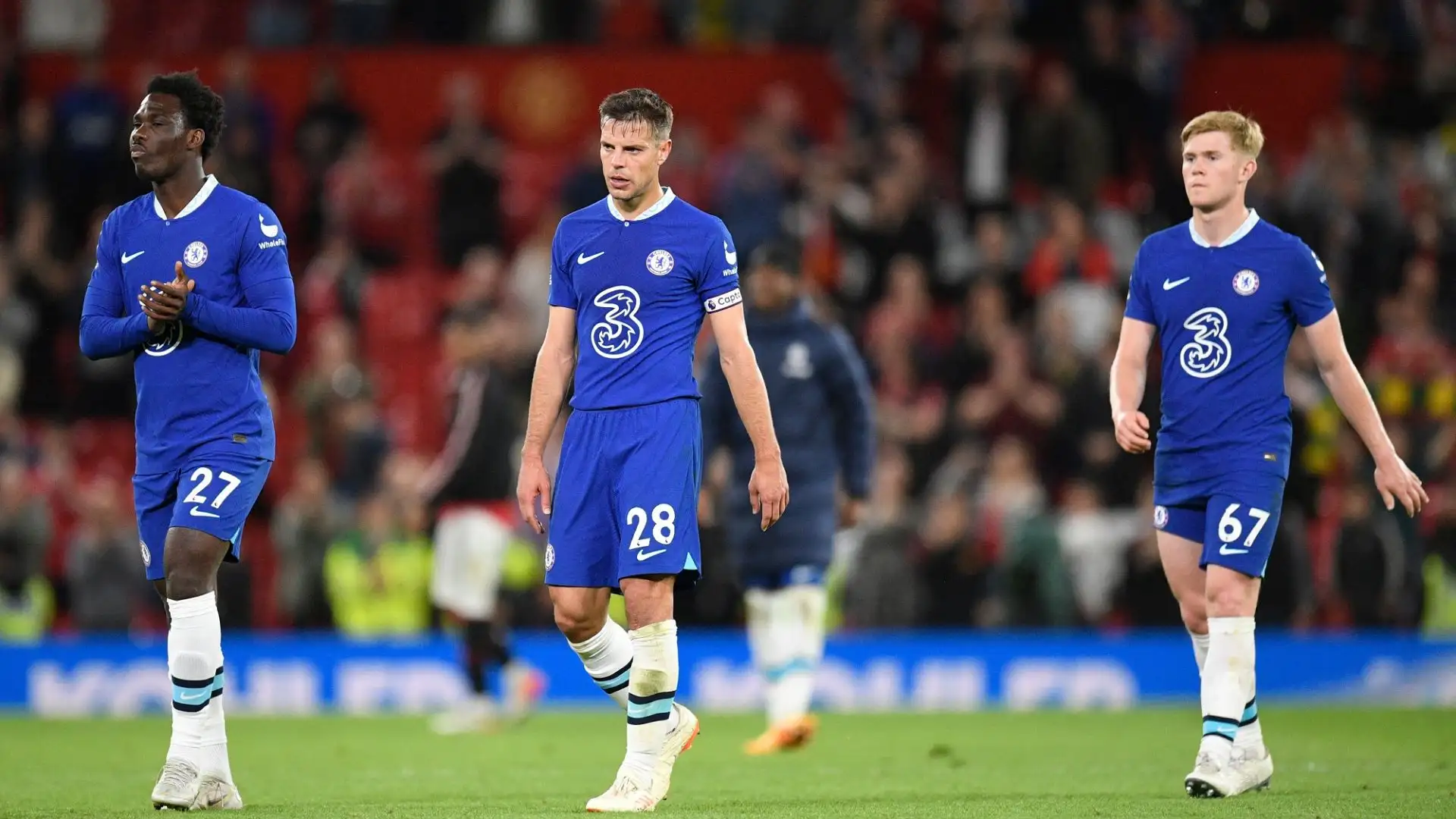 I fans del Chelsea hanno attaccato in particolare Mykhalo Mudryk