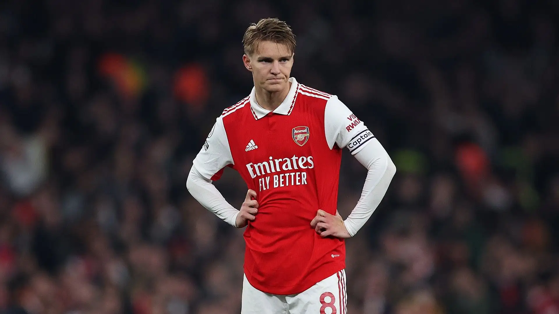 Il giovane centrocampista ha aiutato l'Arsenal a lottare con il Manchester City per la conquista del campionato
