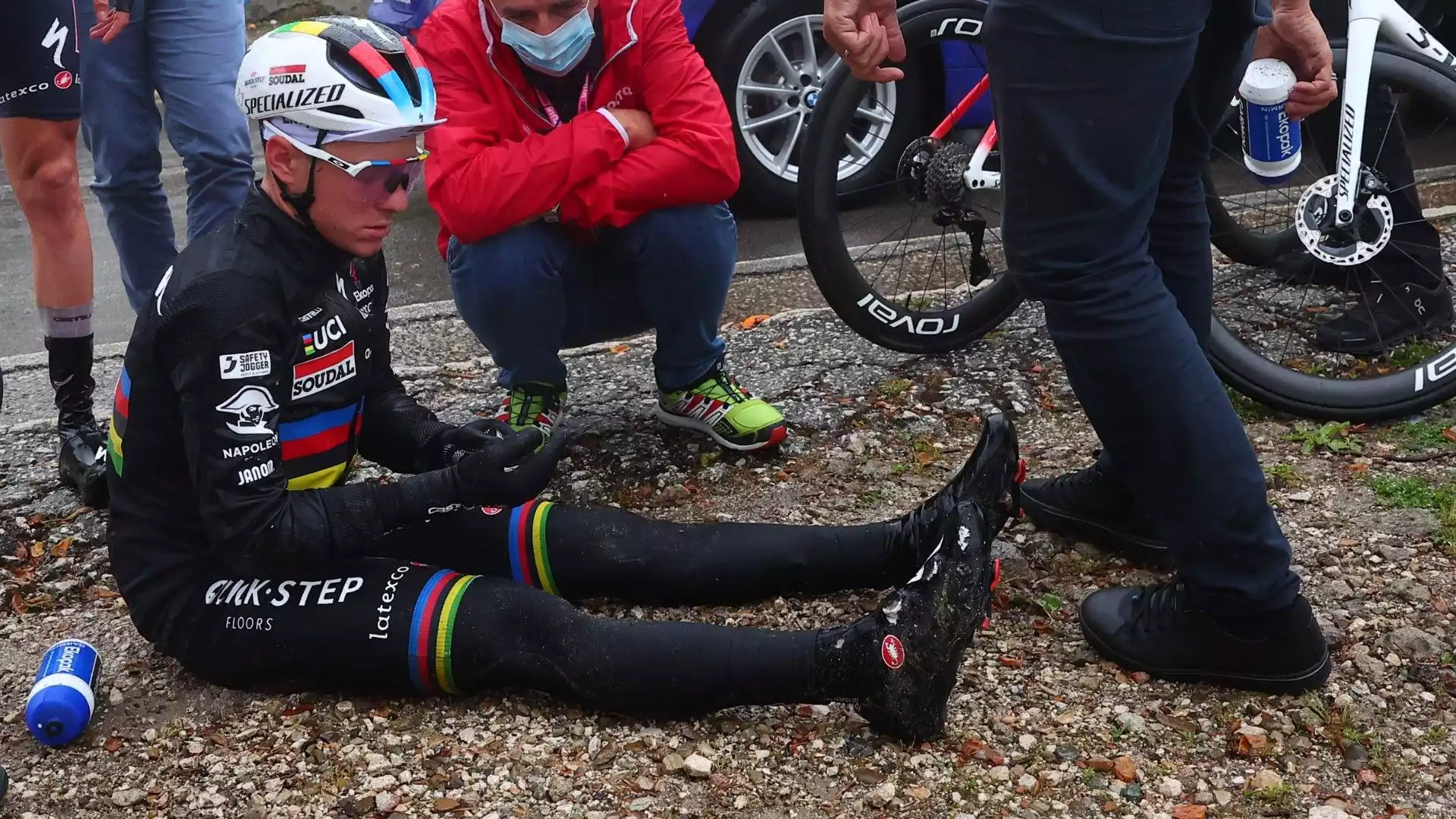 Remco Evenepoel dopo le cadute: le sue condizioni secondo l’entourage