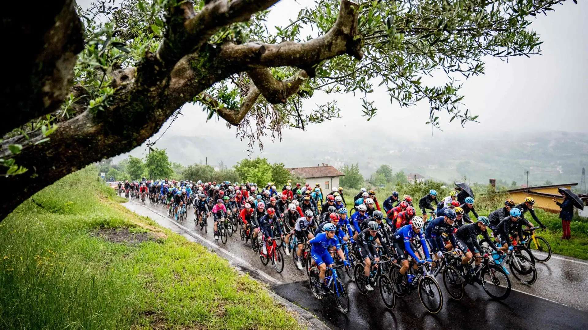 L'incidente è accaduto durante la quinta tappa del Giro d'Italia