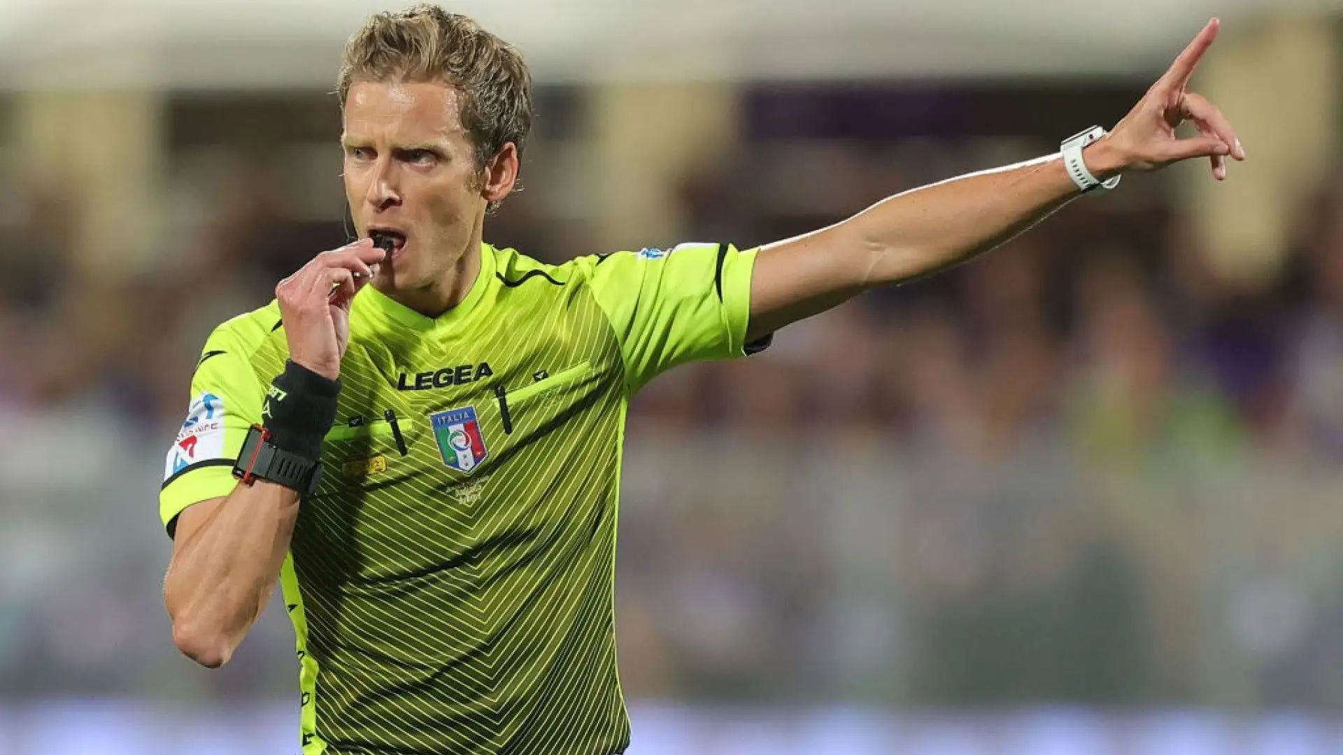 "Questo signore (Chiffi, ndr) di arbitro ha molto poco"