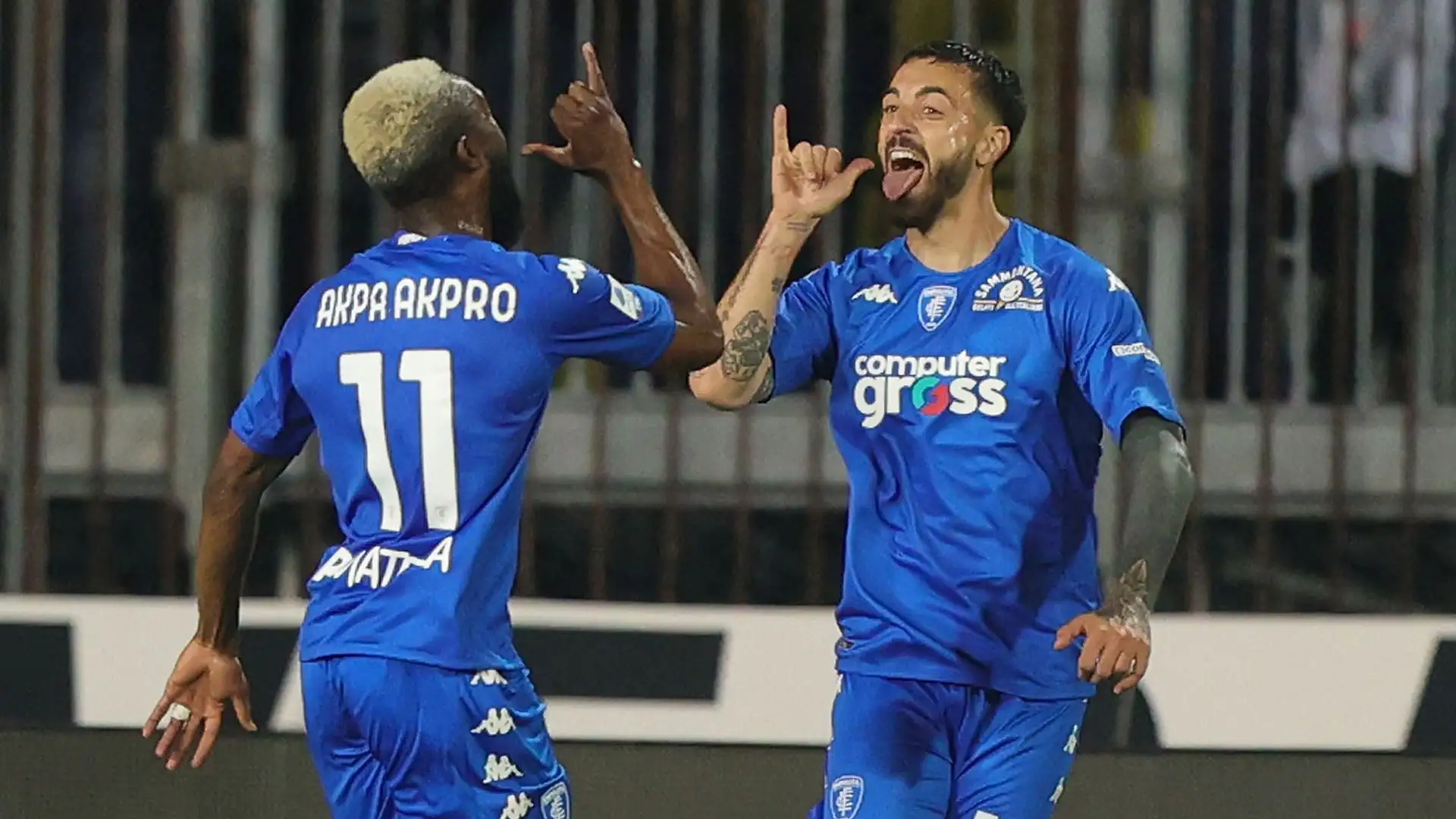 Il match del 'Castellani' è finito 4-1 per l'Empoli