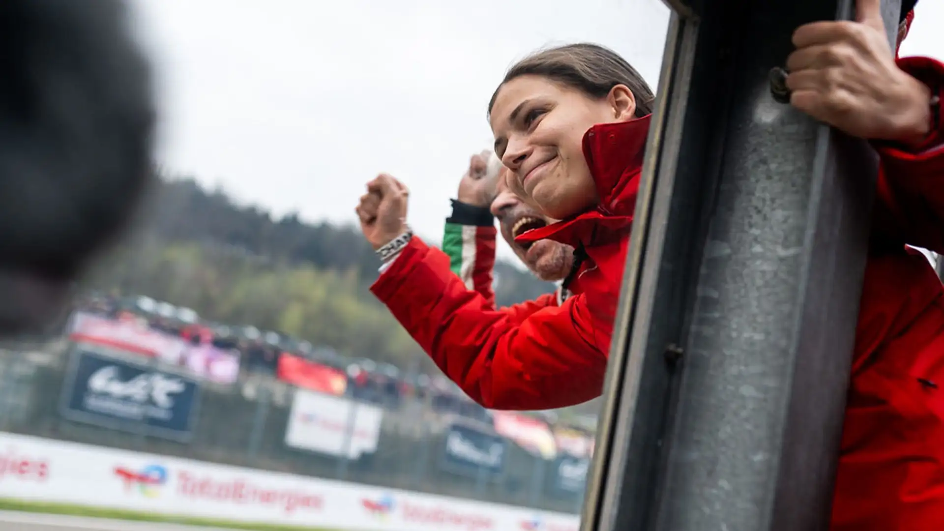 Lilou è stata la prima donna a vincere nel WEC con il bolide di Maranello (ph. Ufficio Stampa FIA WEC)