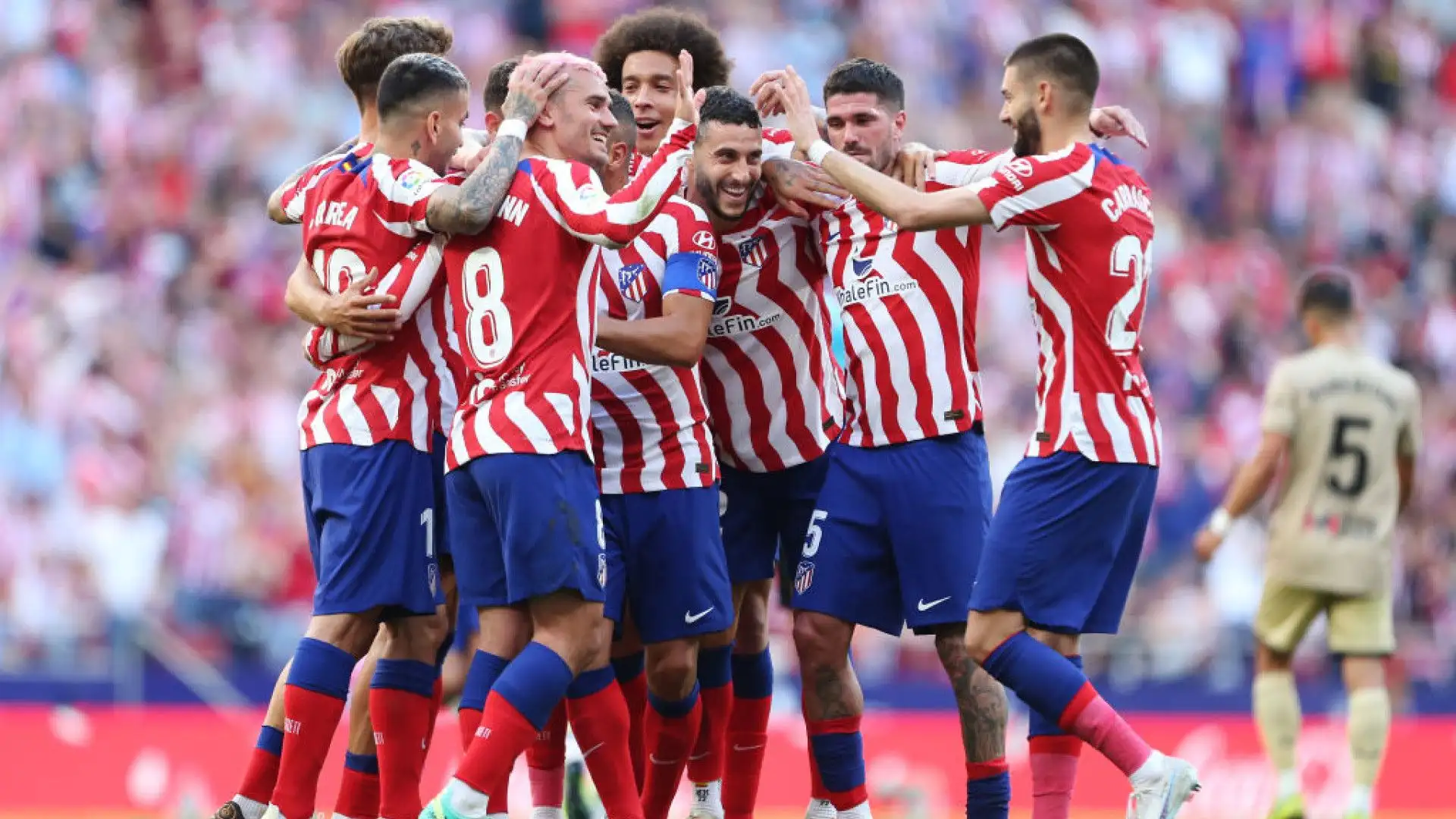 10- Atlético Madrid: 250 milioni di euro 