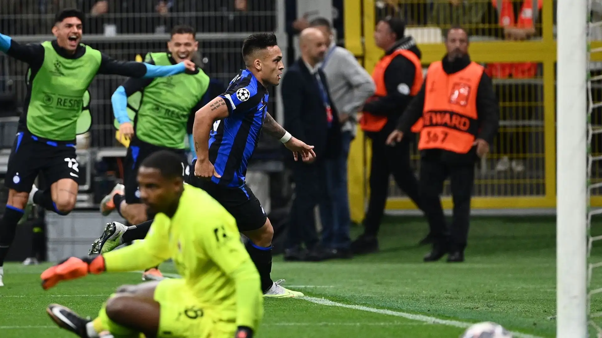 Lautaro Martinez ha colpito al 74', dopo uno scambio con Lukaku